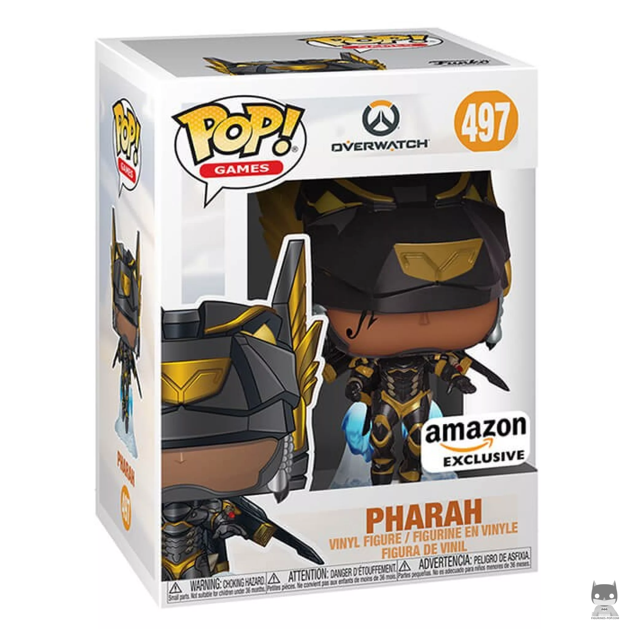 Pharah (Anubis Skin) Funko Pop! figure in its box