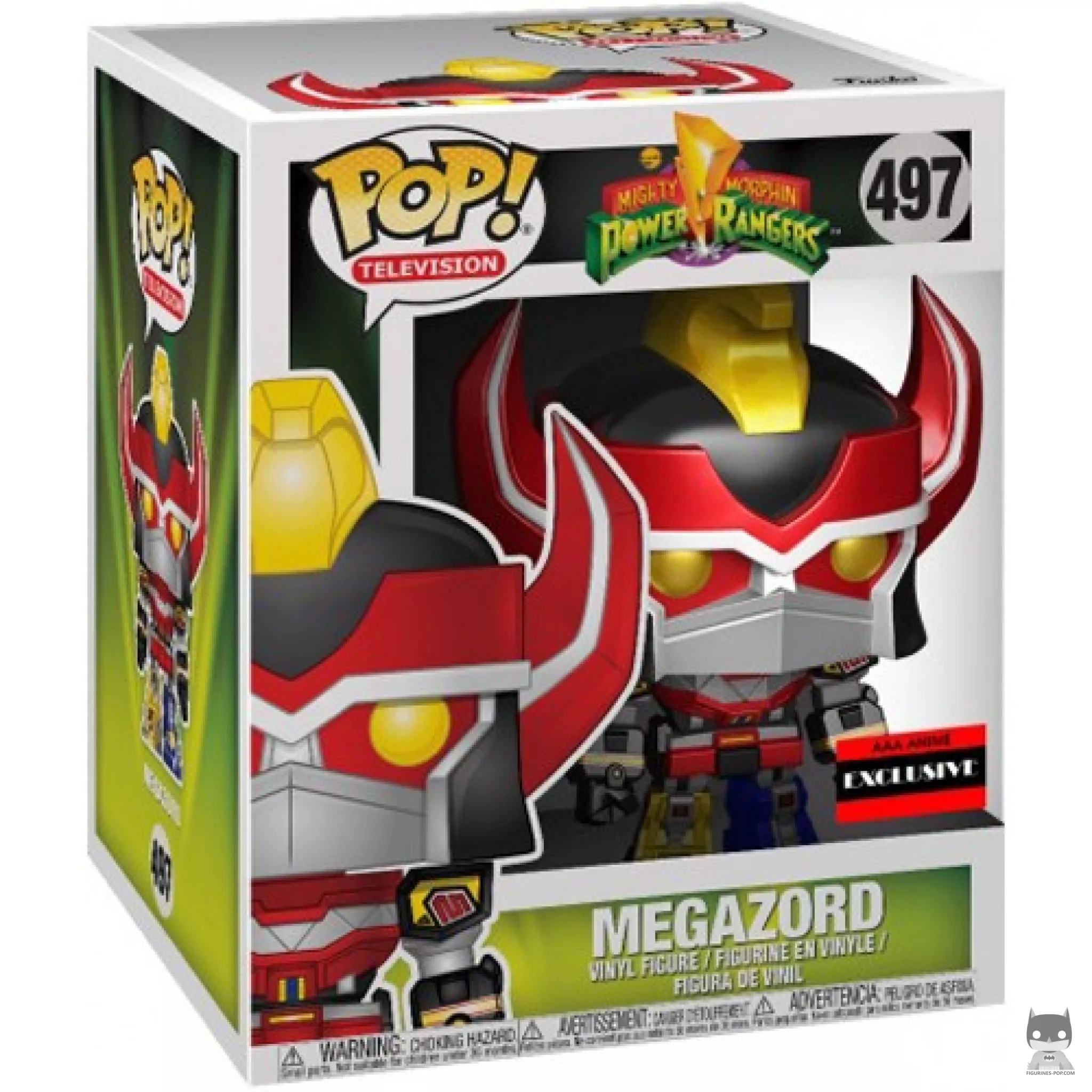Megazord (Metallic) (Supersized) Funko Pop! figure in its box