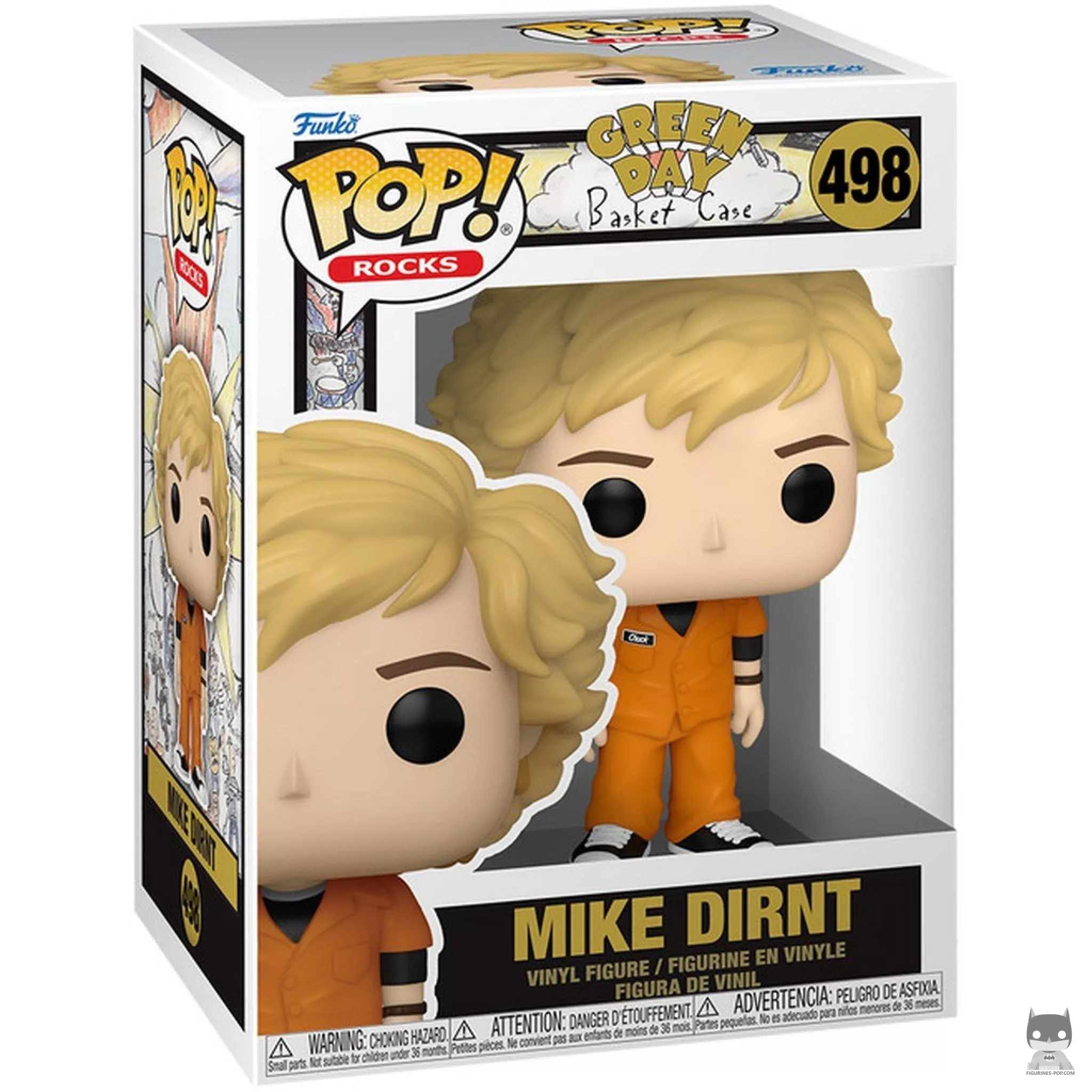 Mike Dirnt (Basket Case) Funko Pop! figure in its box