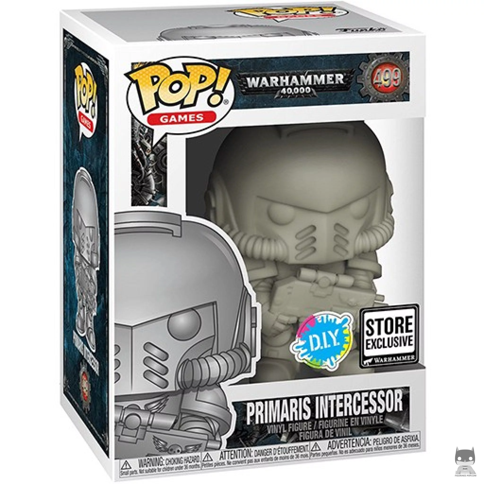 Primaris Intercessor Funko Pop! figure in its box