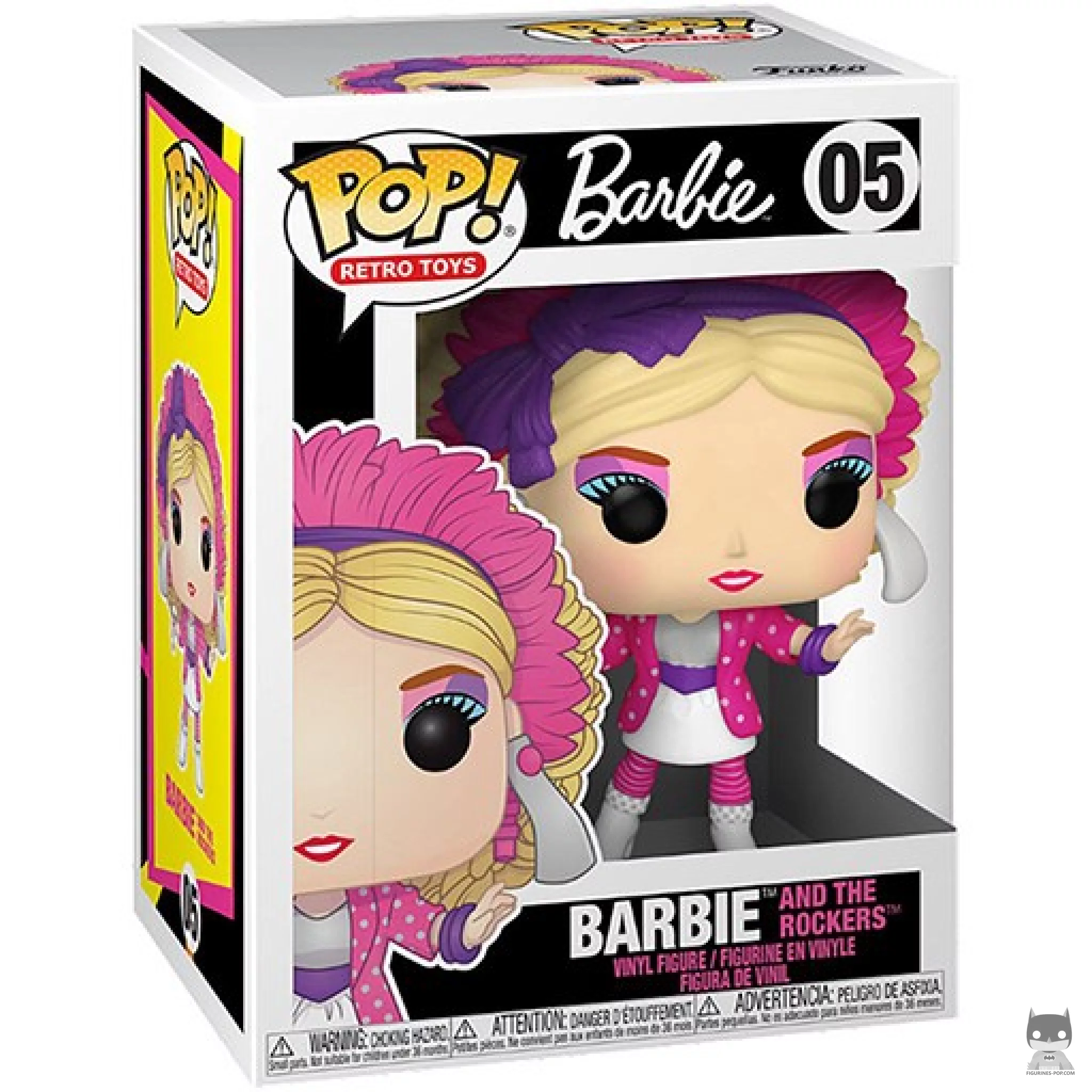 Rock Star Barbie Funko Pop! figure in its box