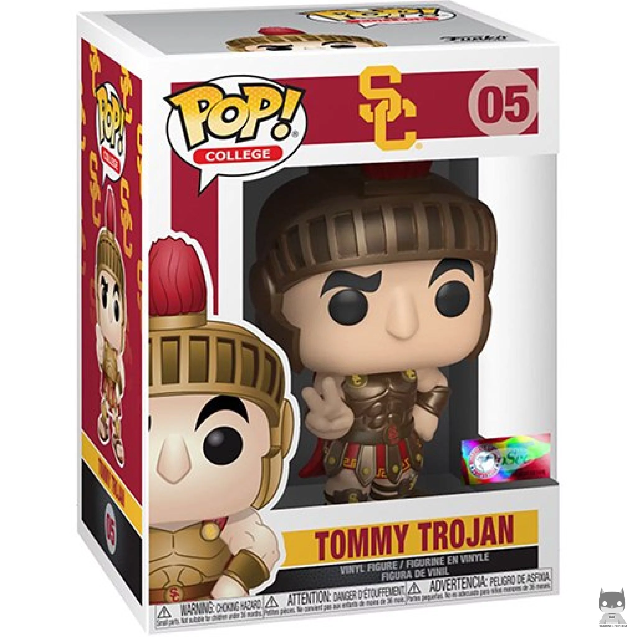 Tommy Trojan (SC) Funko Pop! figure in its box