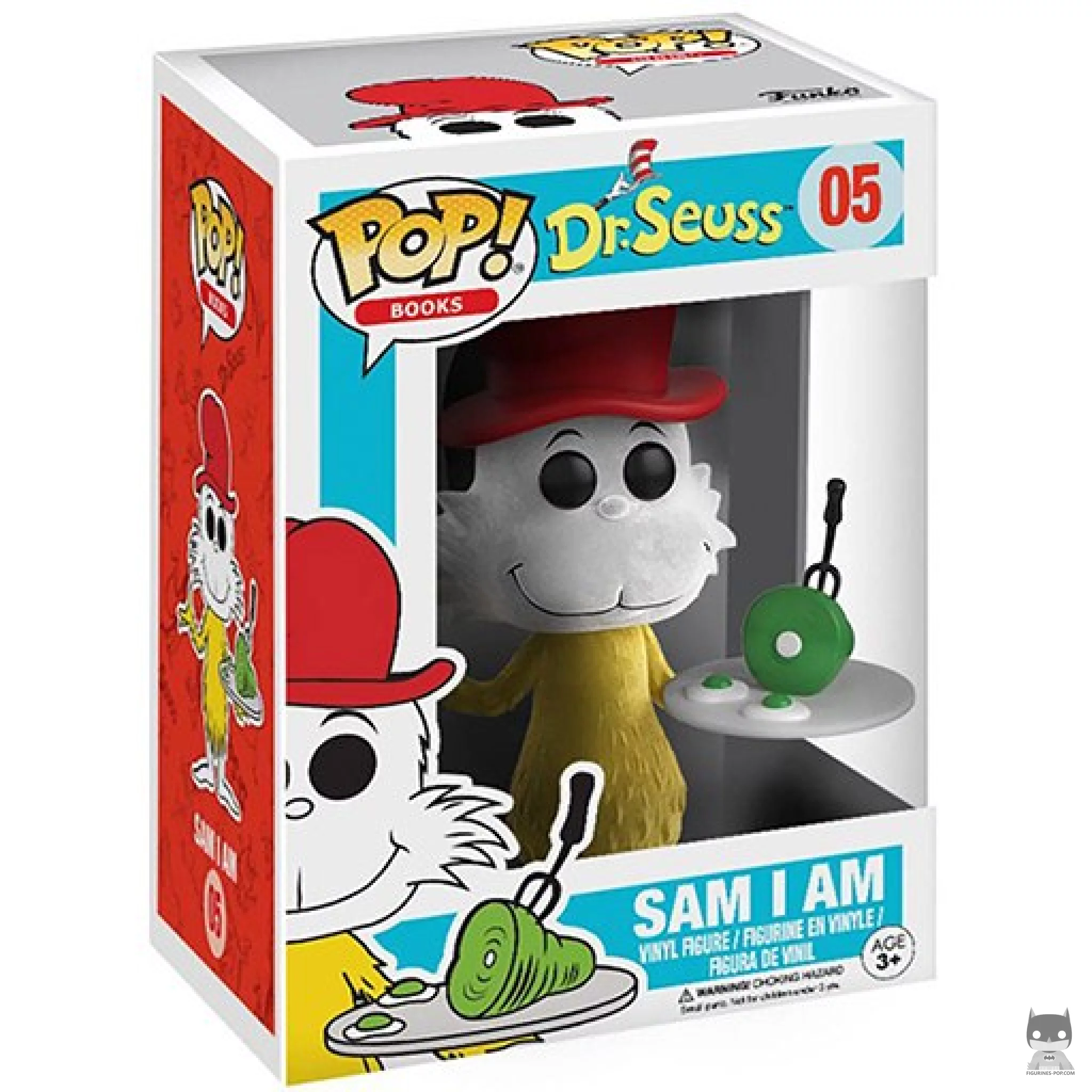 Sam I Am (Flocked) Funko Pop! figure in its box