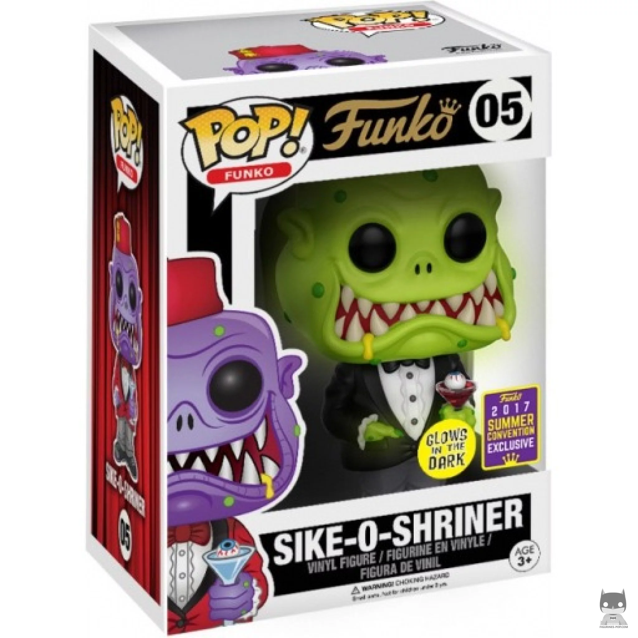 Sike-O-Shriner (Green) Funko Pop! figure in its box