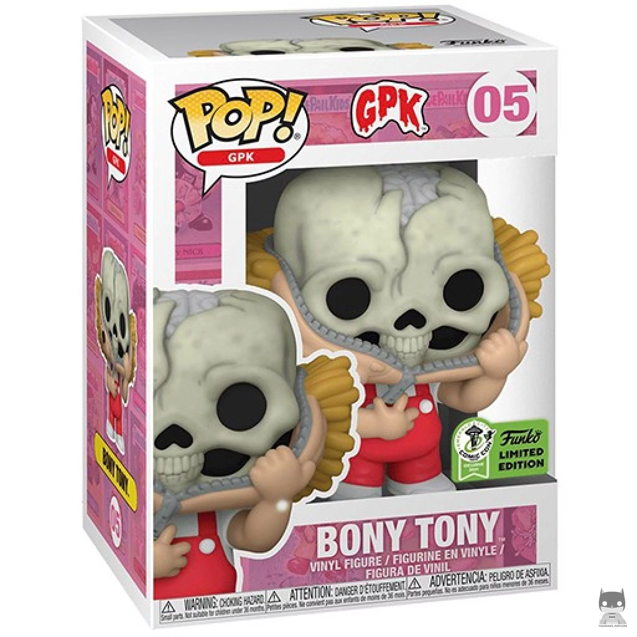 Bony Tony Funko Pop! figure in its box