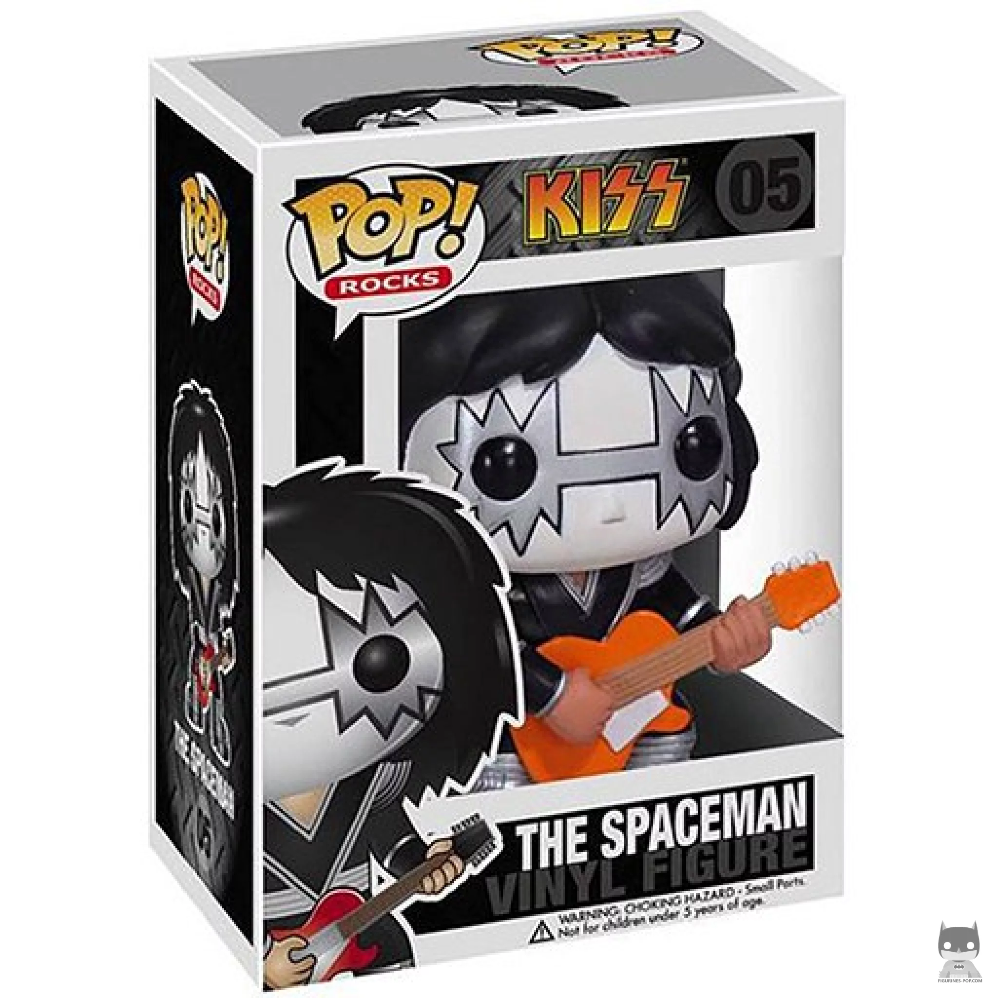 The Spaceman Funko Pop! figure in its box
