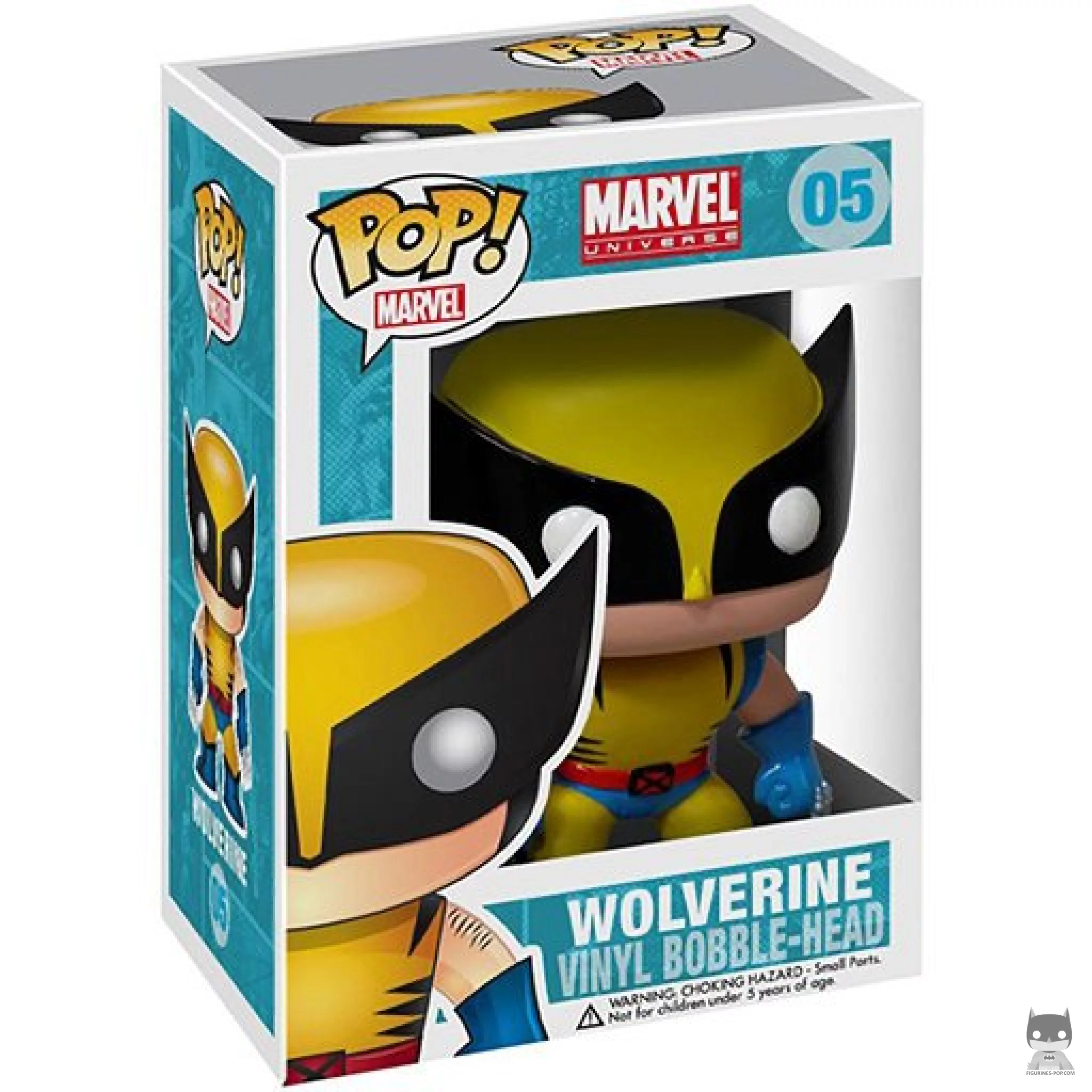 Wolverine (Black & White) Funko Pop! figure in its box