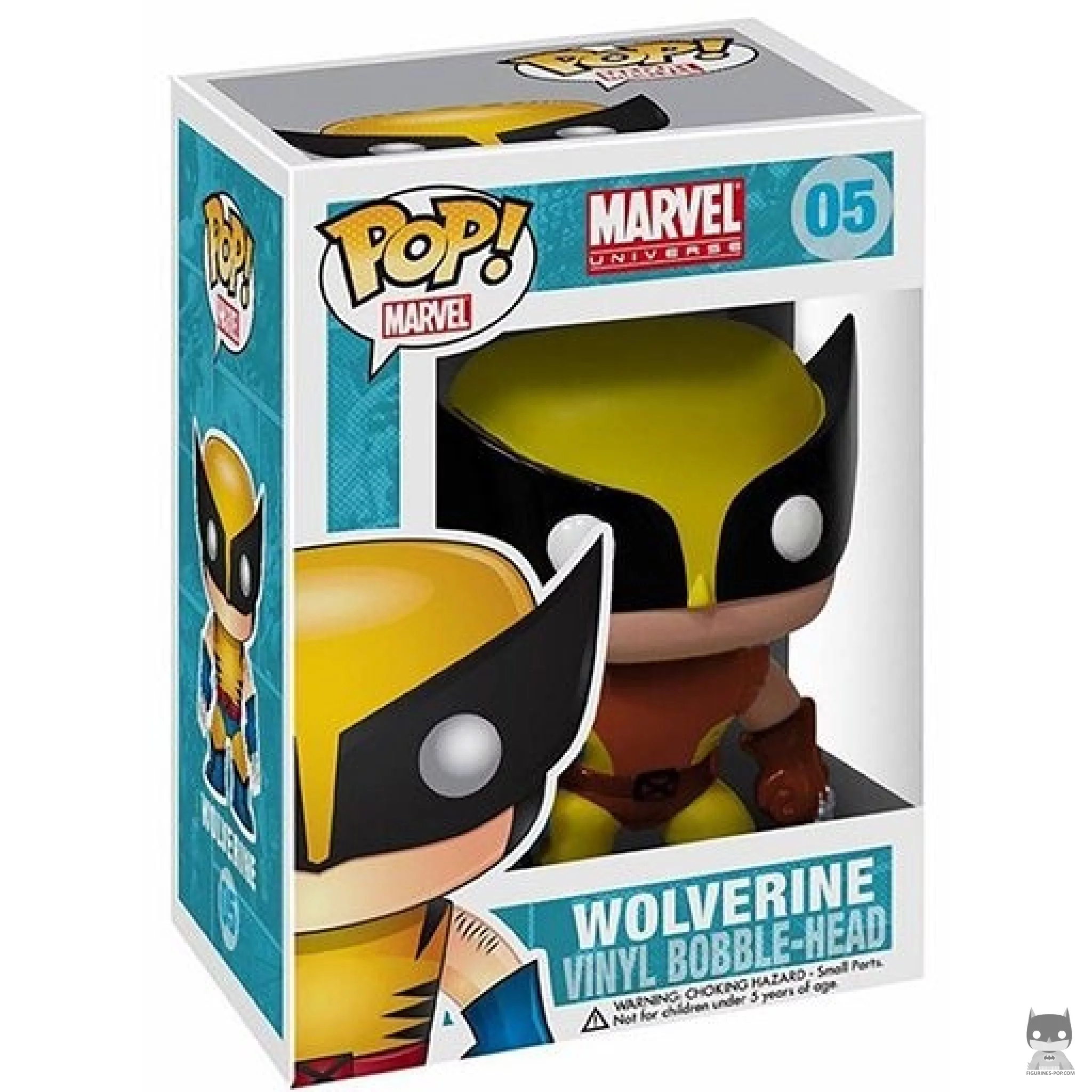 Wolverine Funko Pop! figure in its box