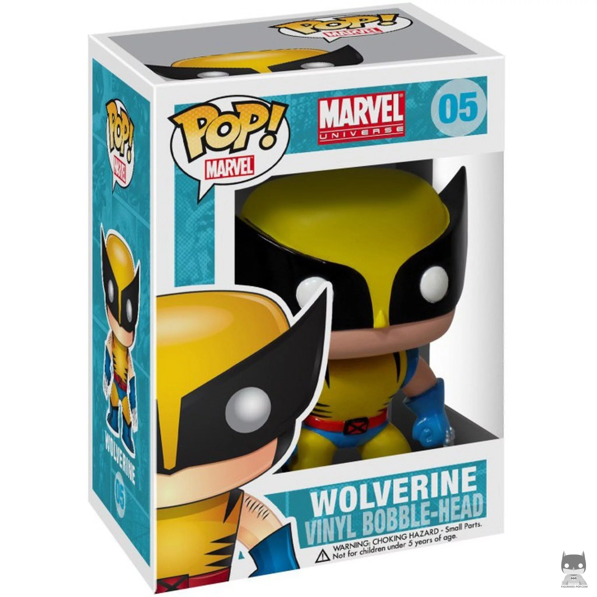 Wolverine Funko Pop! figure in its box
