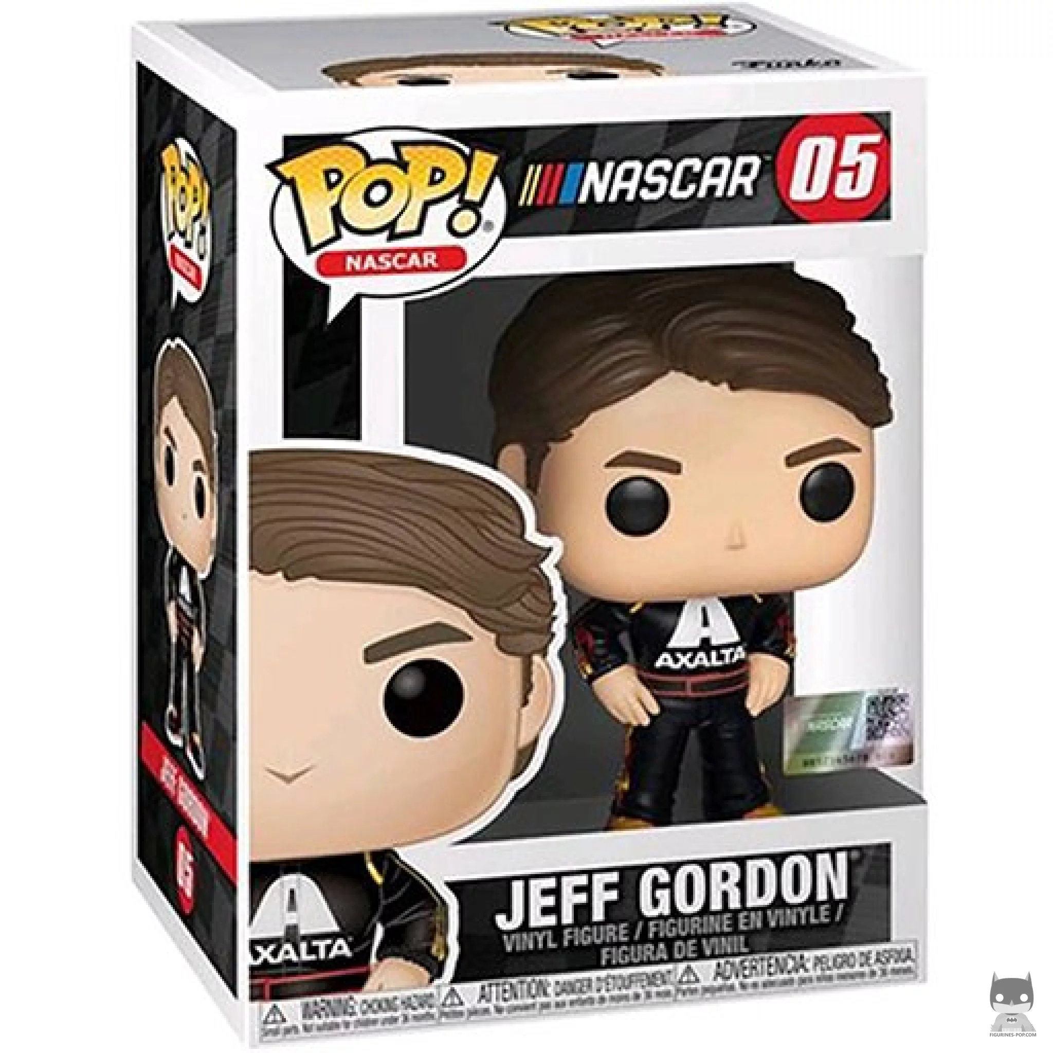 Jeff Gordon Funko Pop! figure in its box