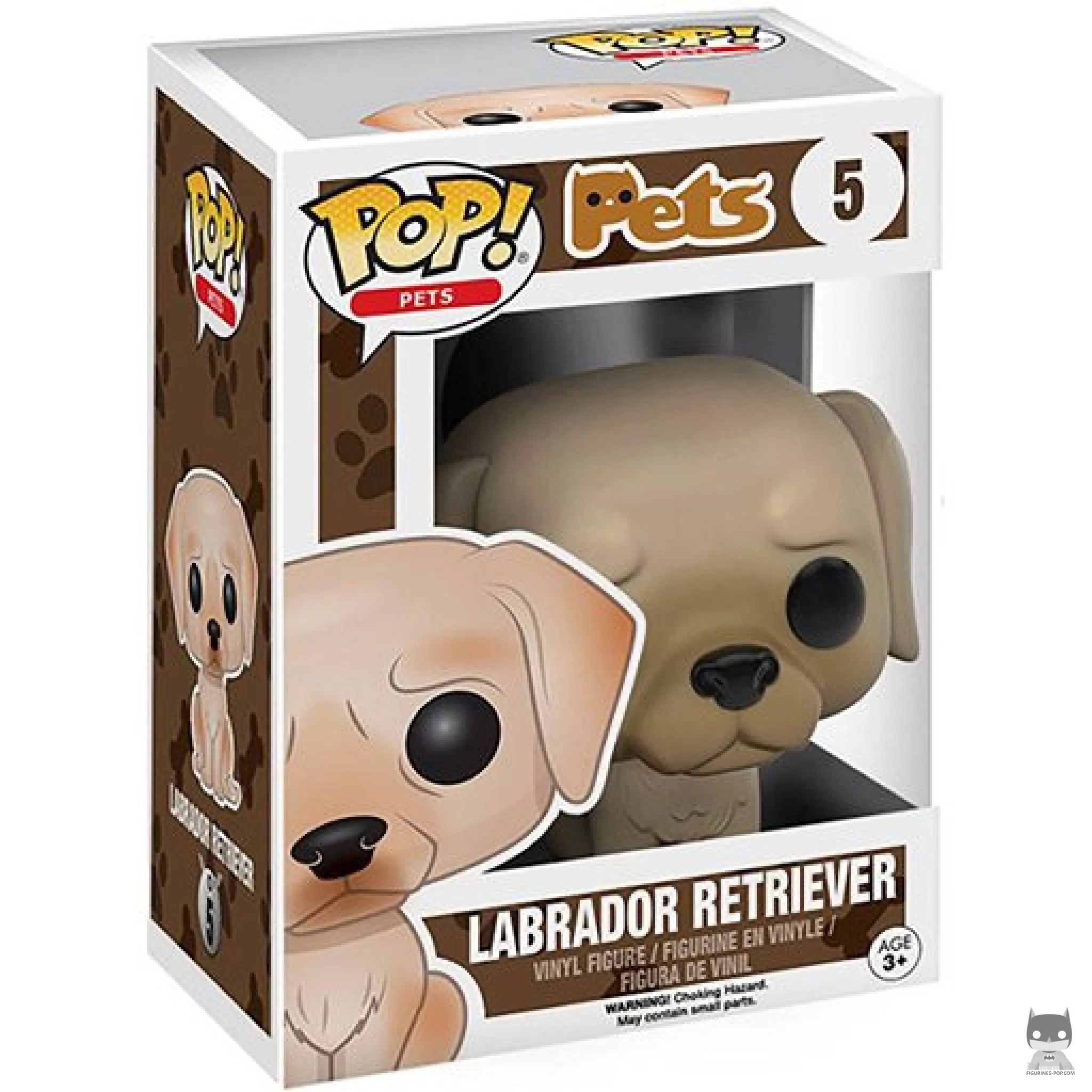 Labrador Retriever Funko Pop! figure in its box