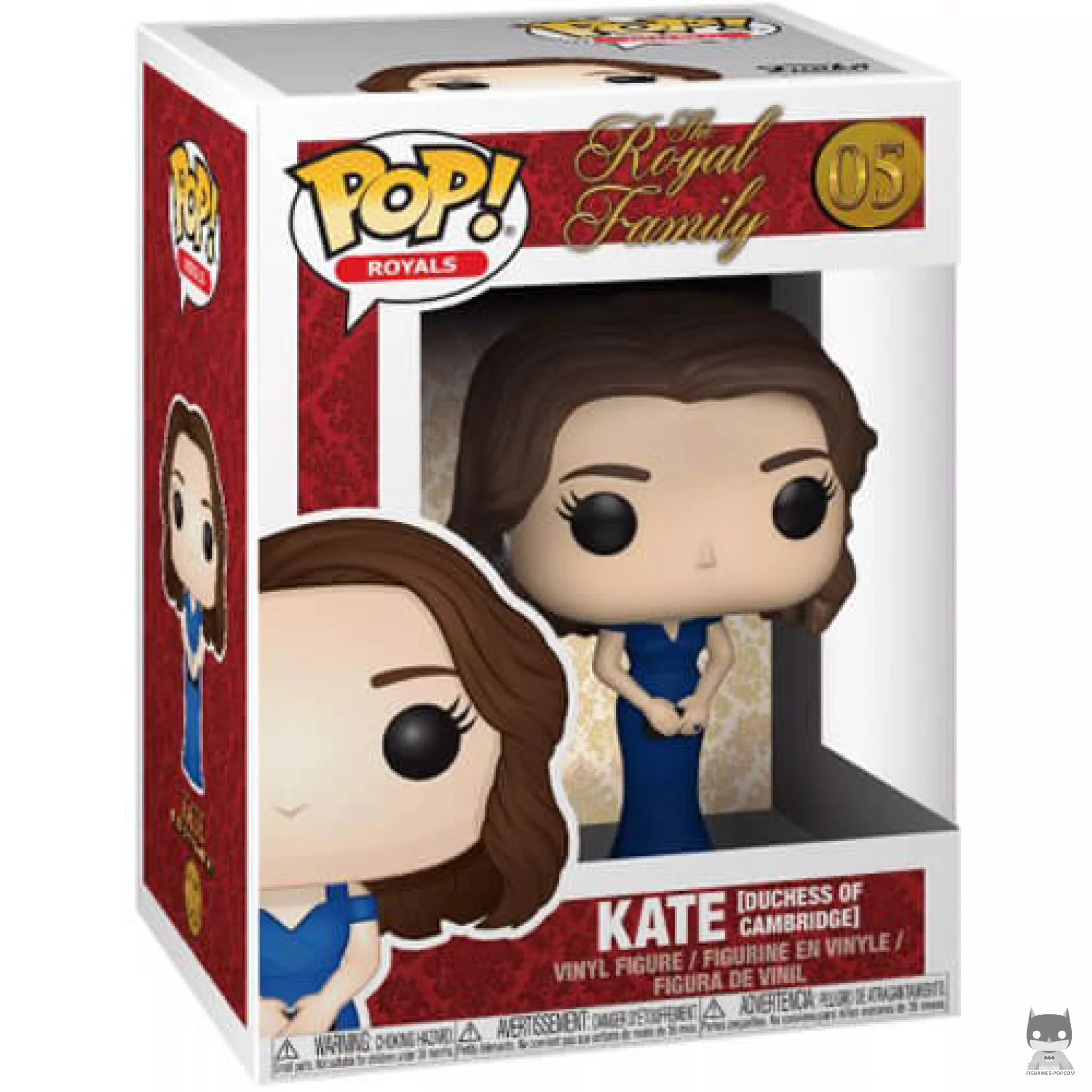Duchess of Cambridge Kate Middleton Funko Pop! figure in its box