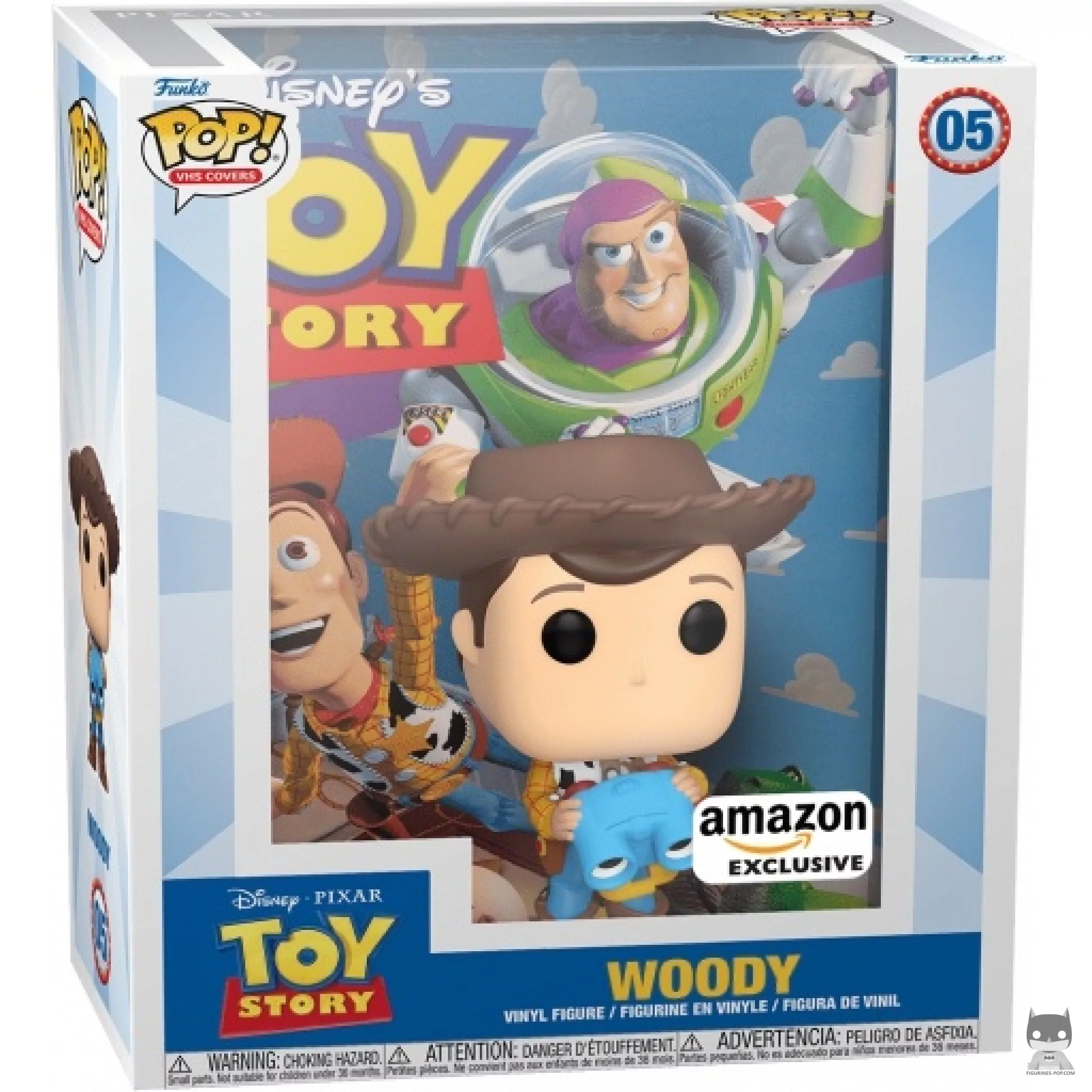 Woody Funko Pop! figure in its box