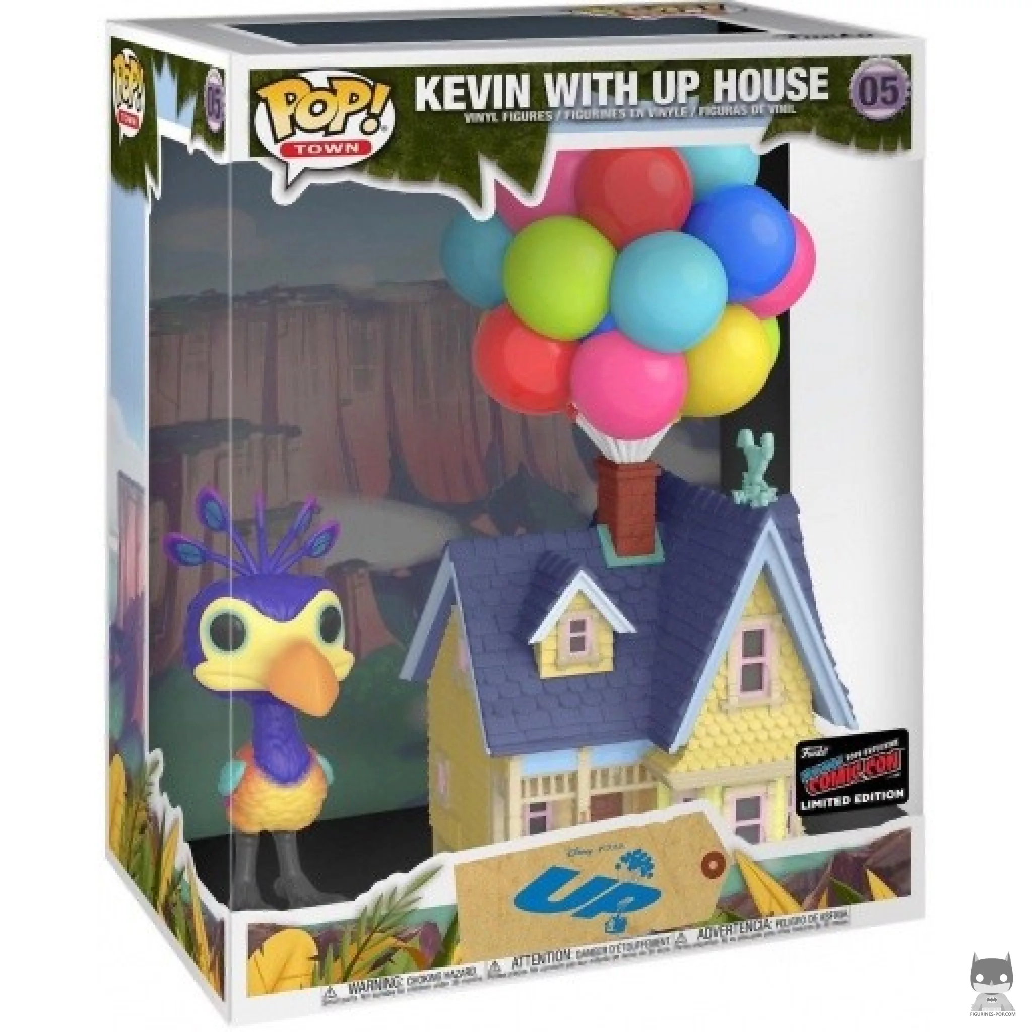 Up House with Kevin Funko Pop! figure in its box