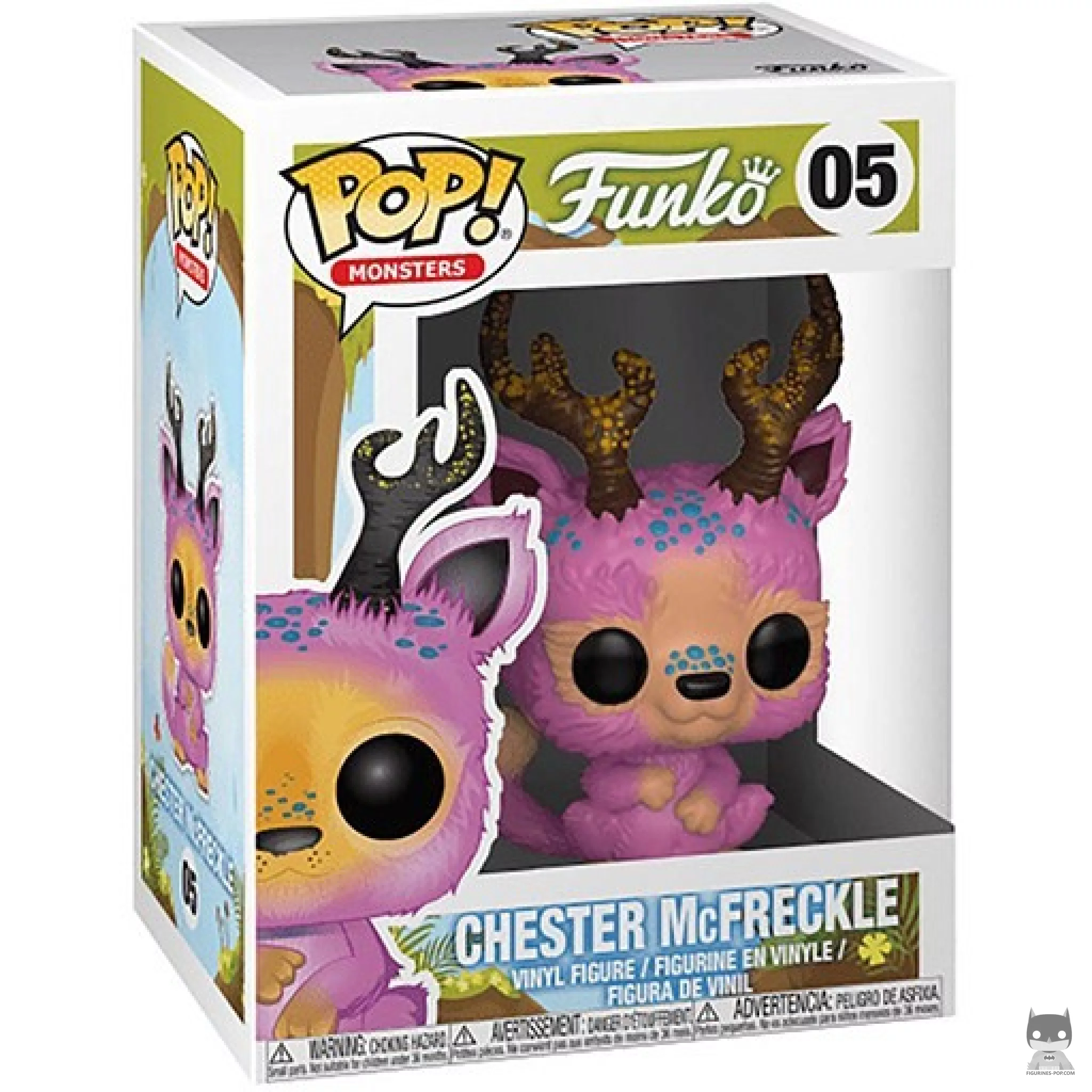Chester McFreckle (Pink) Funko Pop! figure in its box