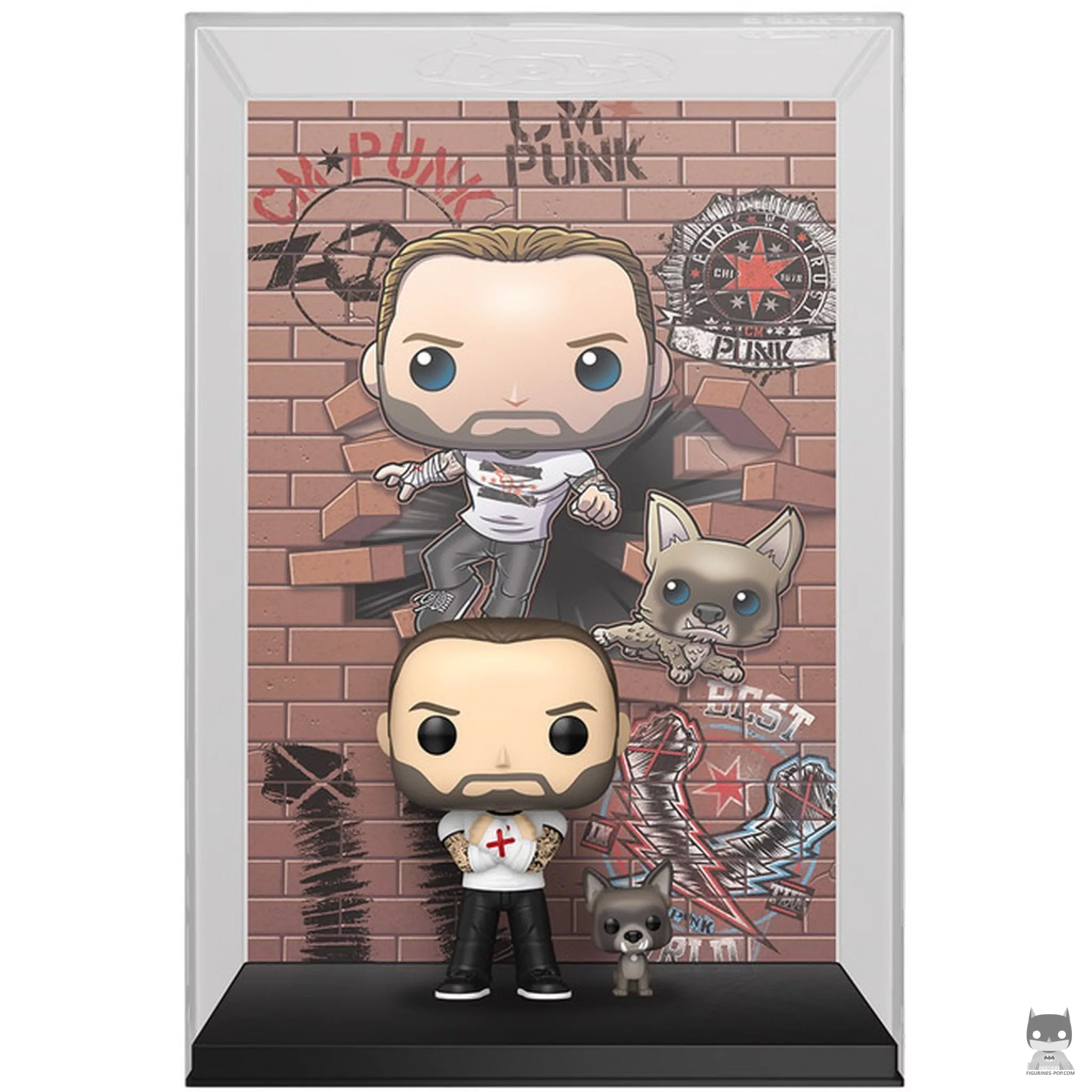 CM Punk and Larry (Poster) Funko Pop! figure (WWE)
