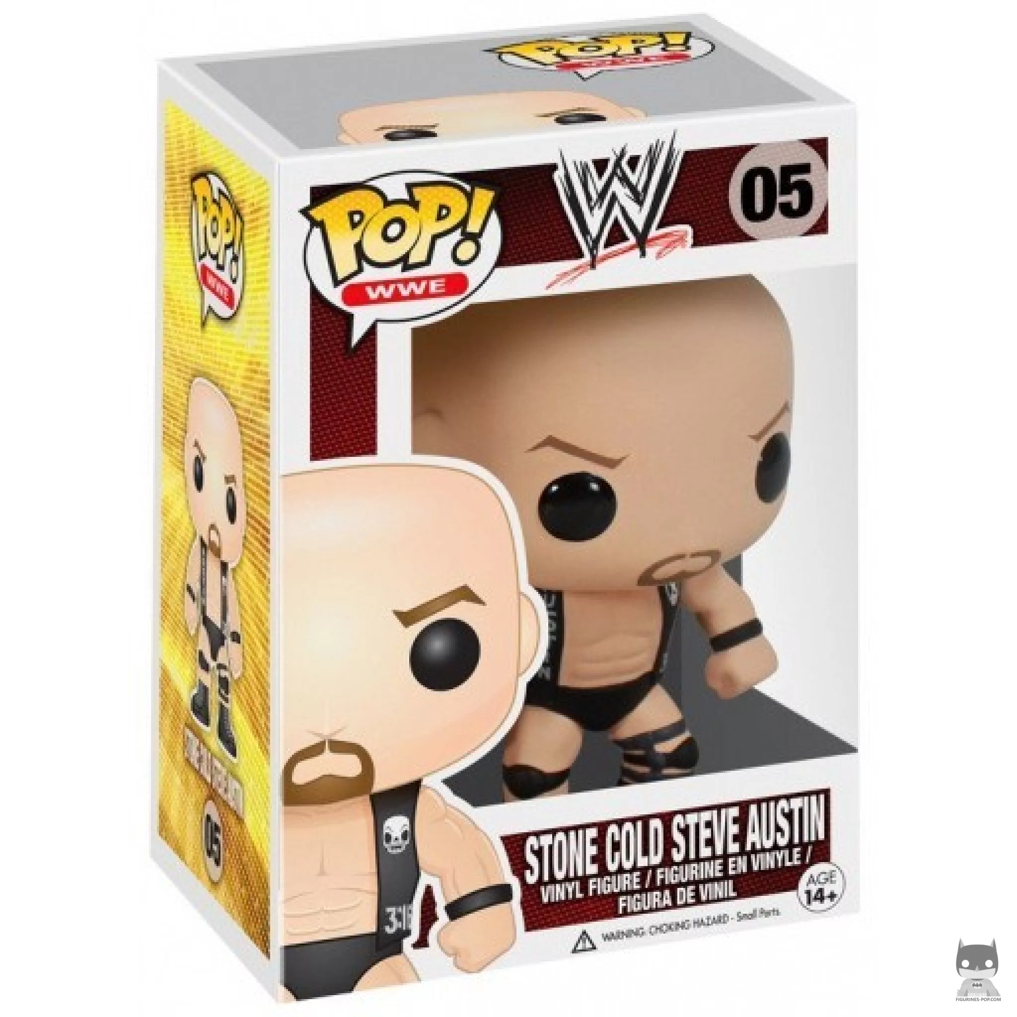 Stone Cold Steve Austin Funko Pop! figure in its box