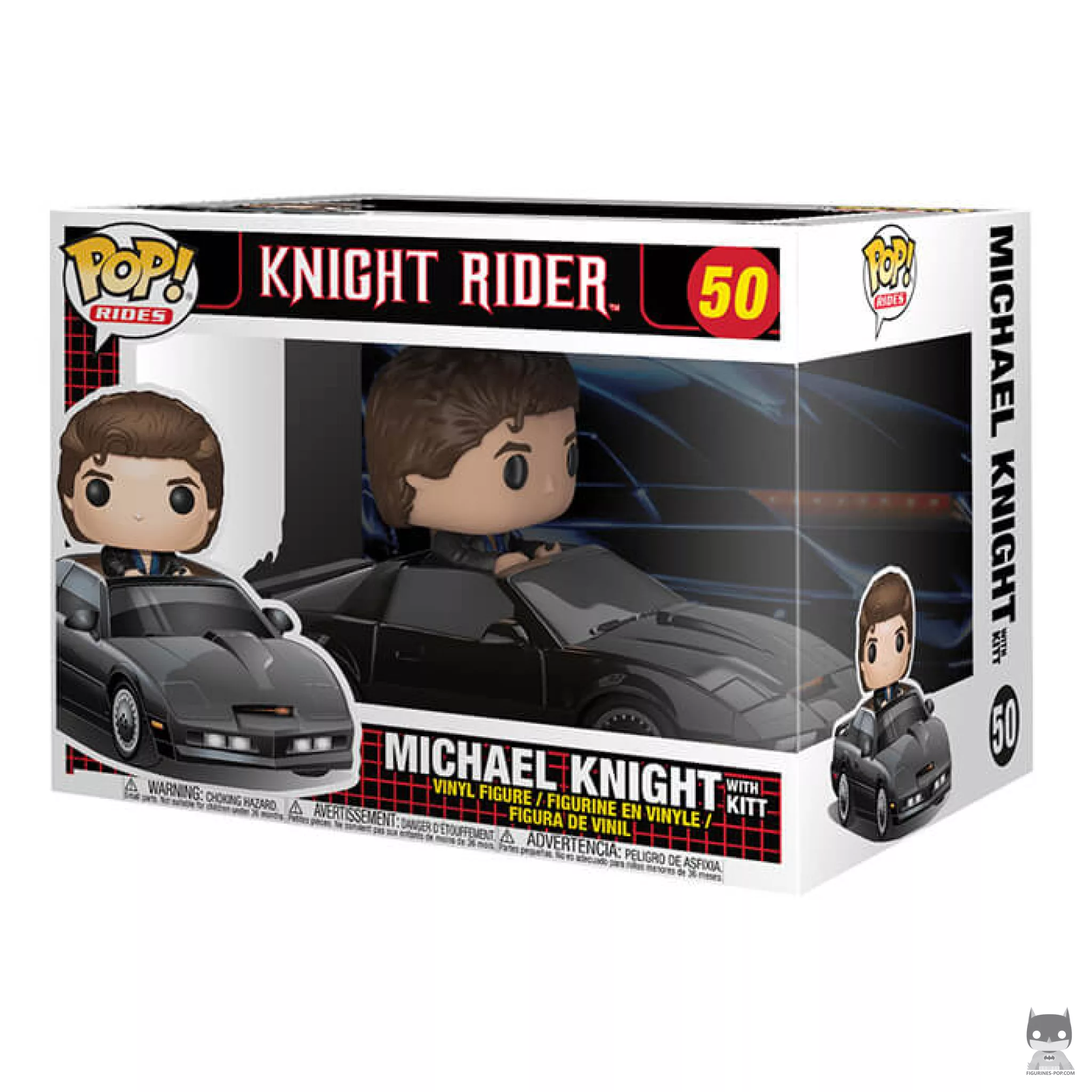 Michael Knight Funko Pop! figure in its box