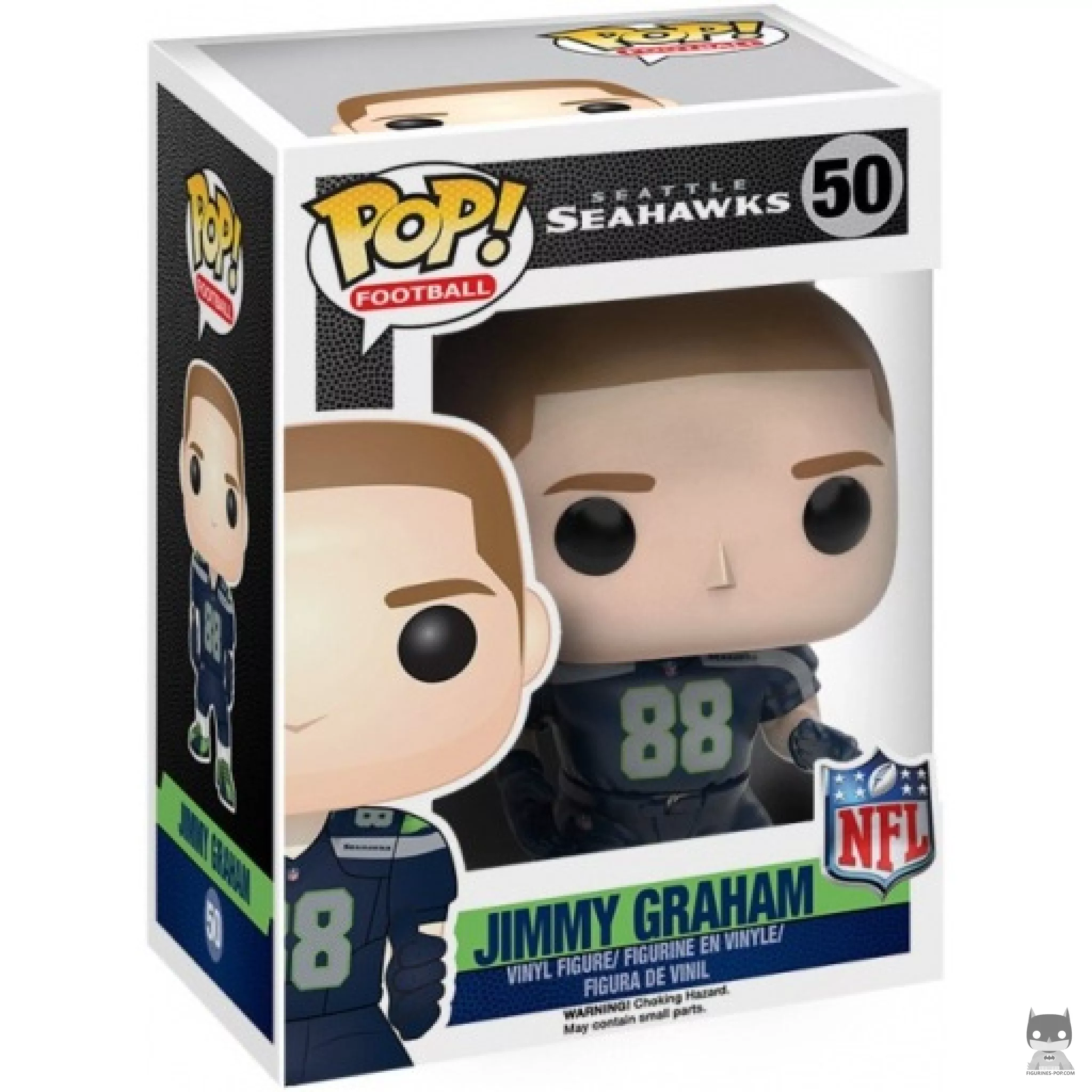 Jimmy Graham Funko Pop! figure in its box