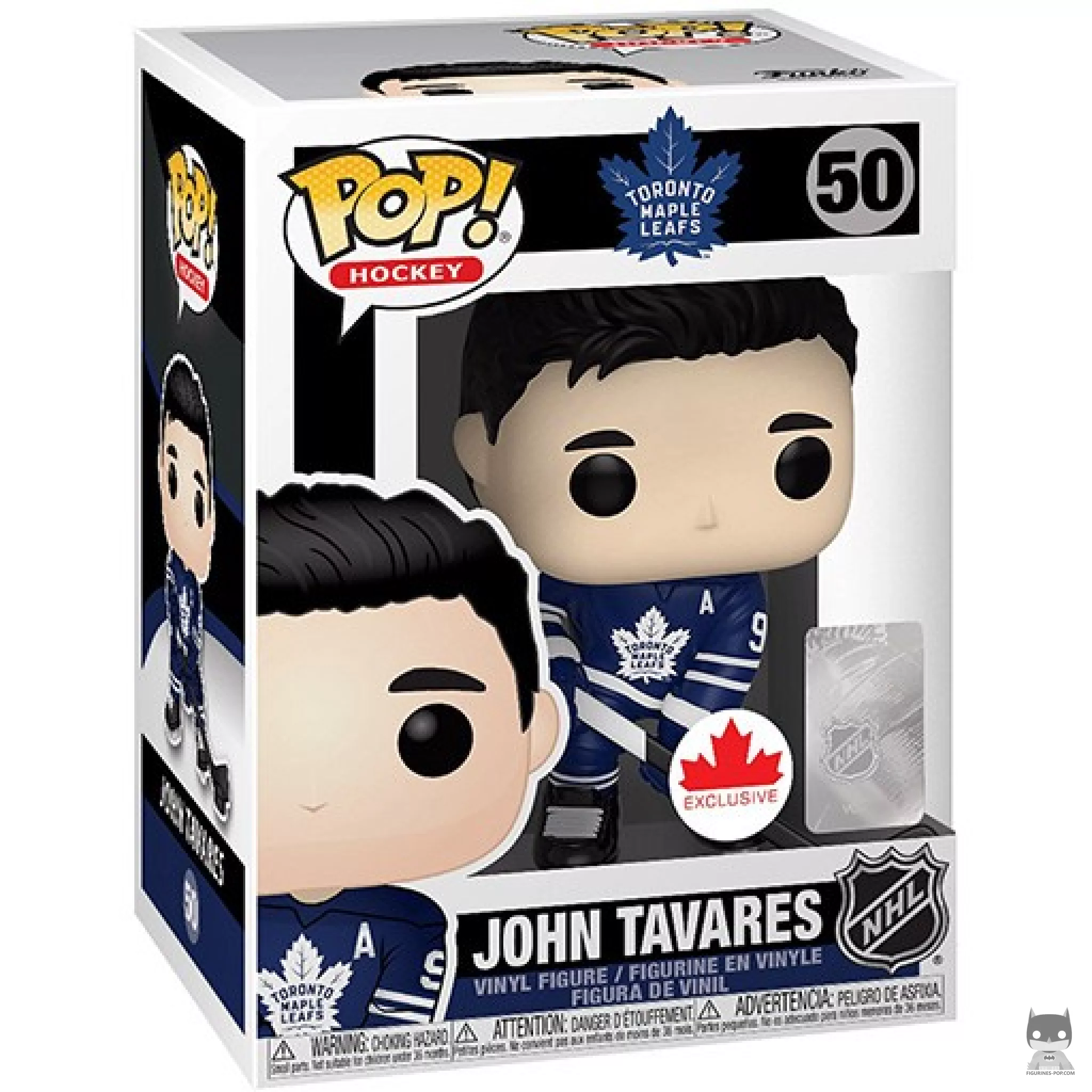 John Tavares Funko Pop! figure in its box