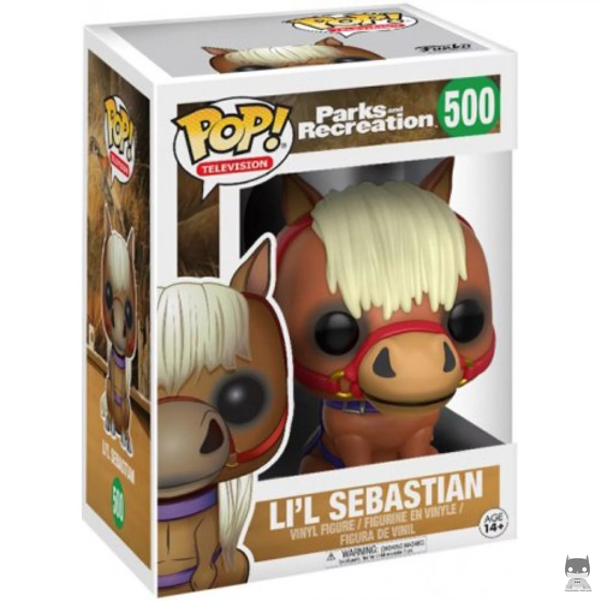 Li'l Sebastian Funko Pop! figure in its box