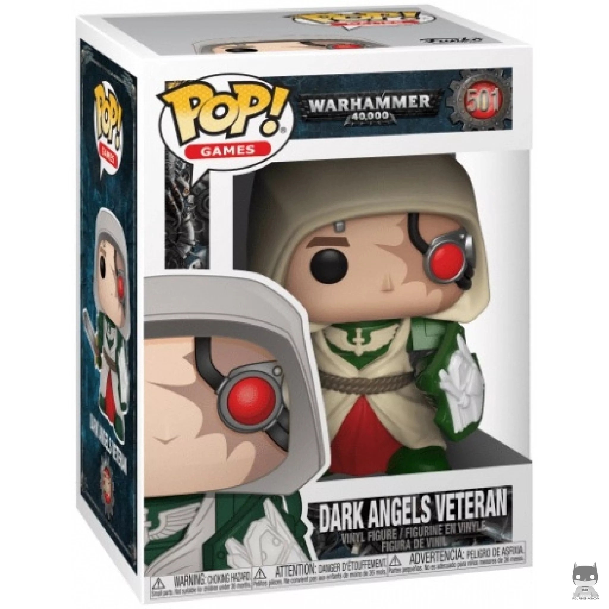 Dark Angels Veteran Funko Pop! figure in its box
