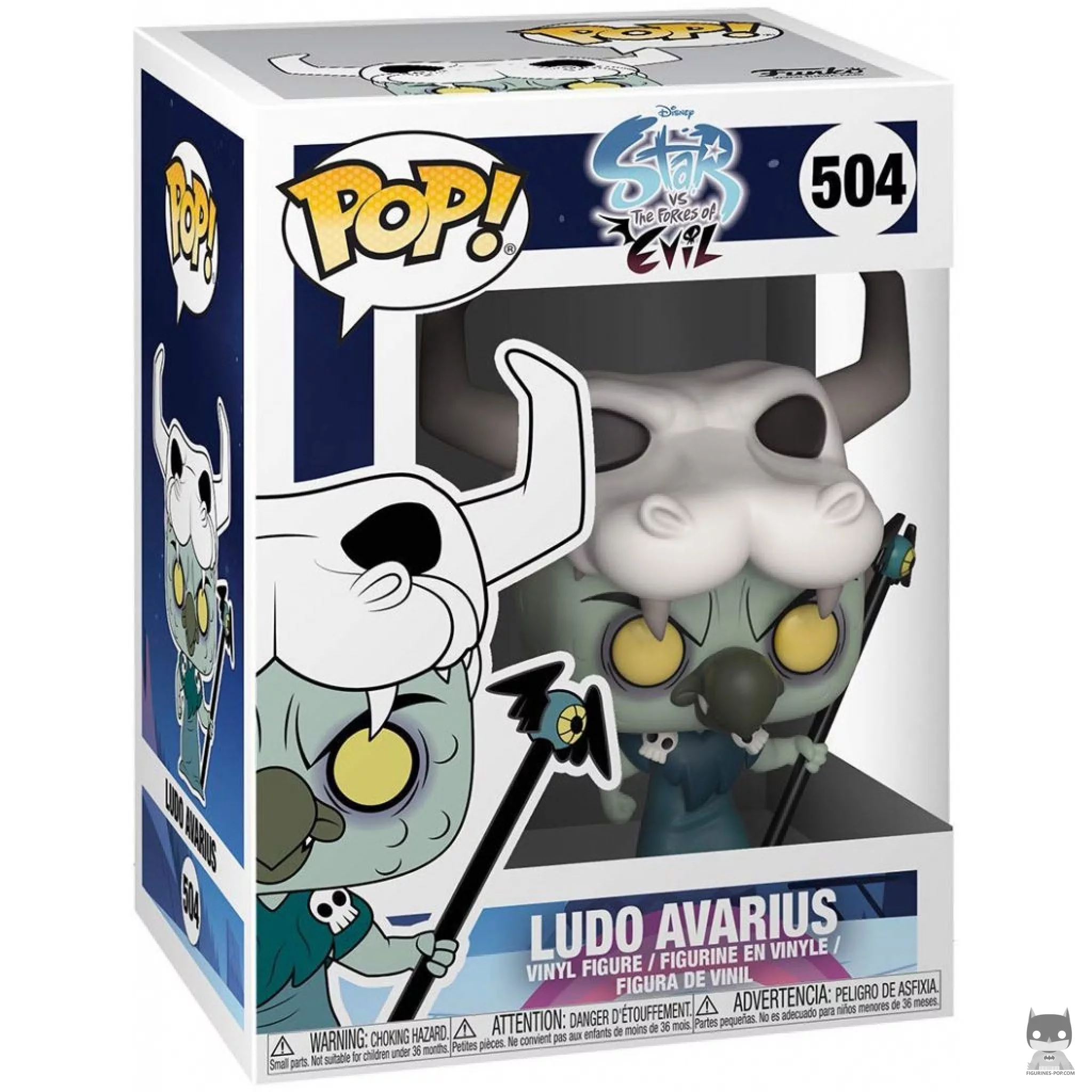 Ludo Avarius Funko Pop! figure in its box