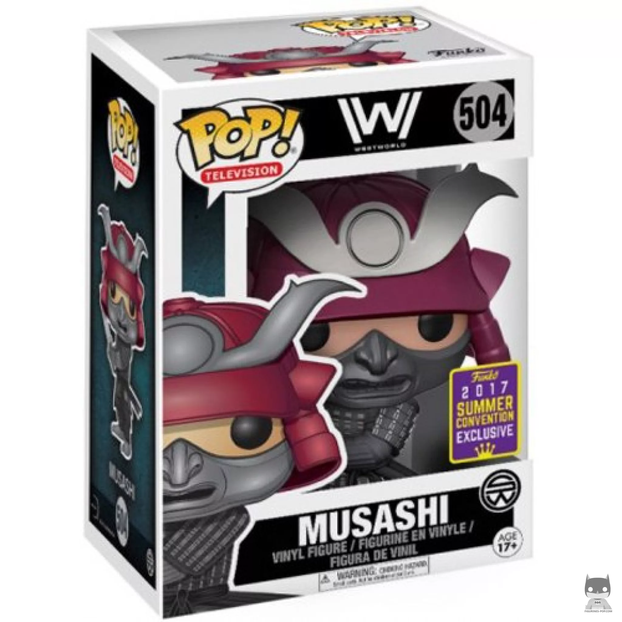 Musashi Funko Pop! figure in its box