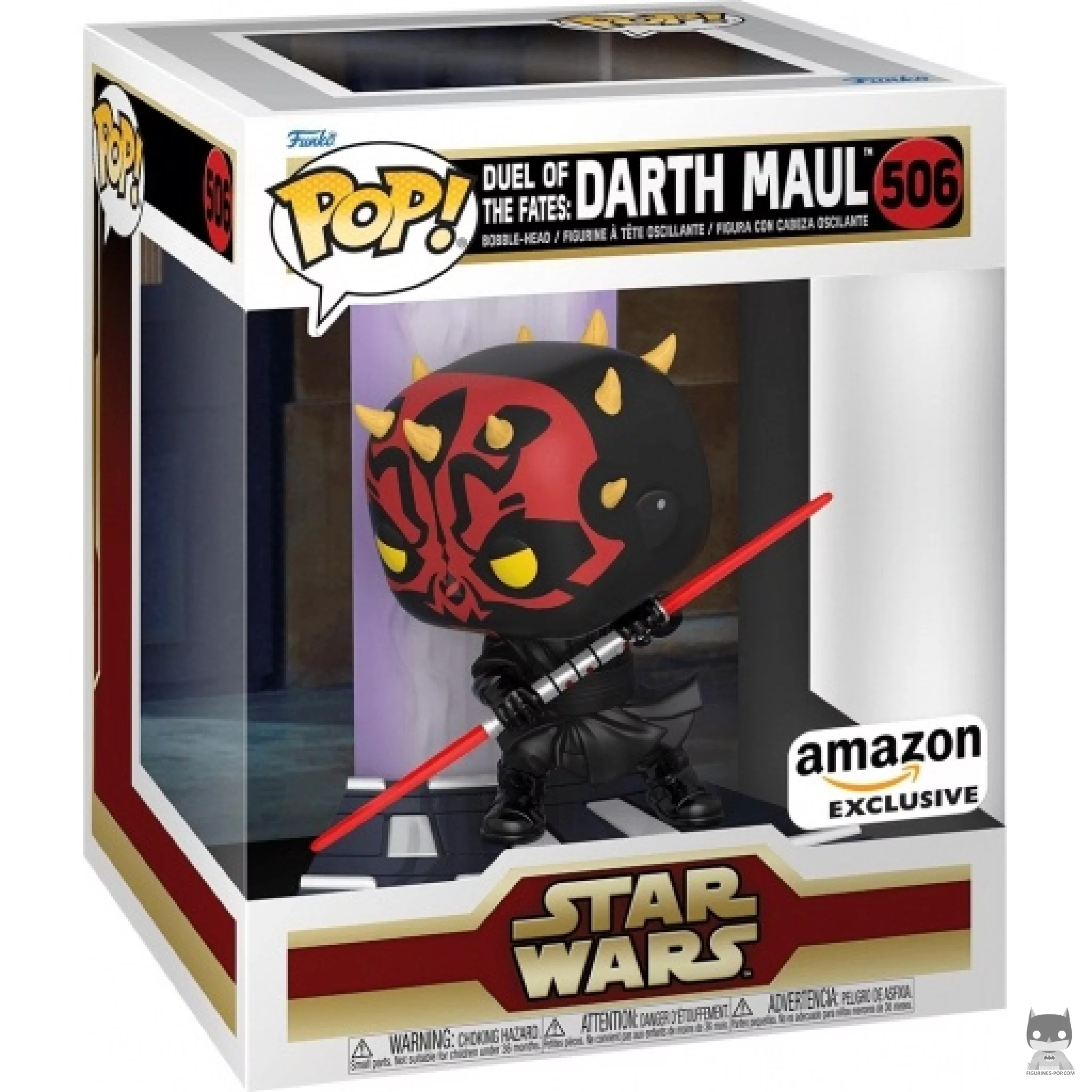 Duel of the Fates : Darth Maul Funko Pop! figure in its box