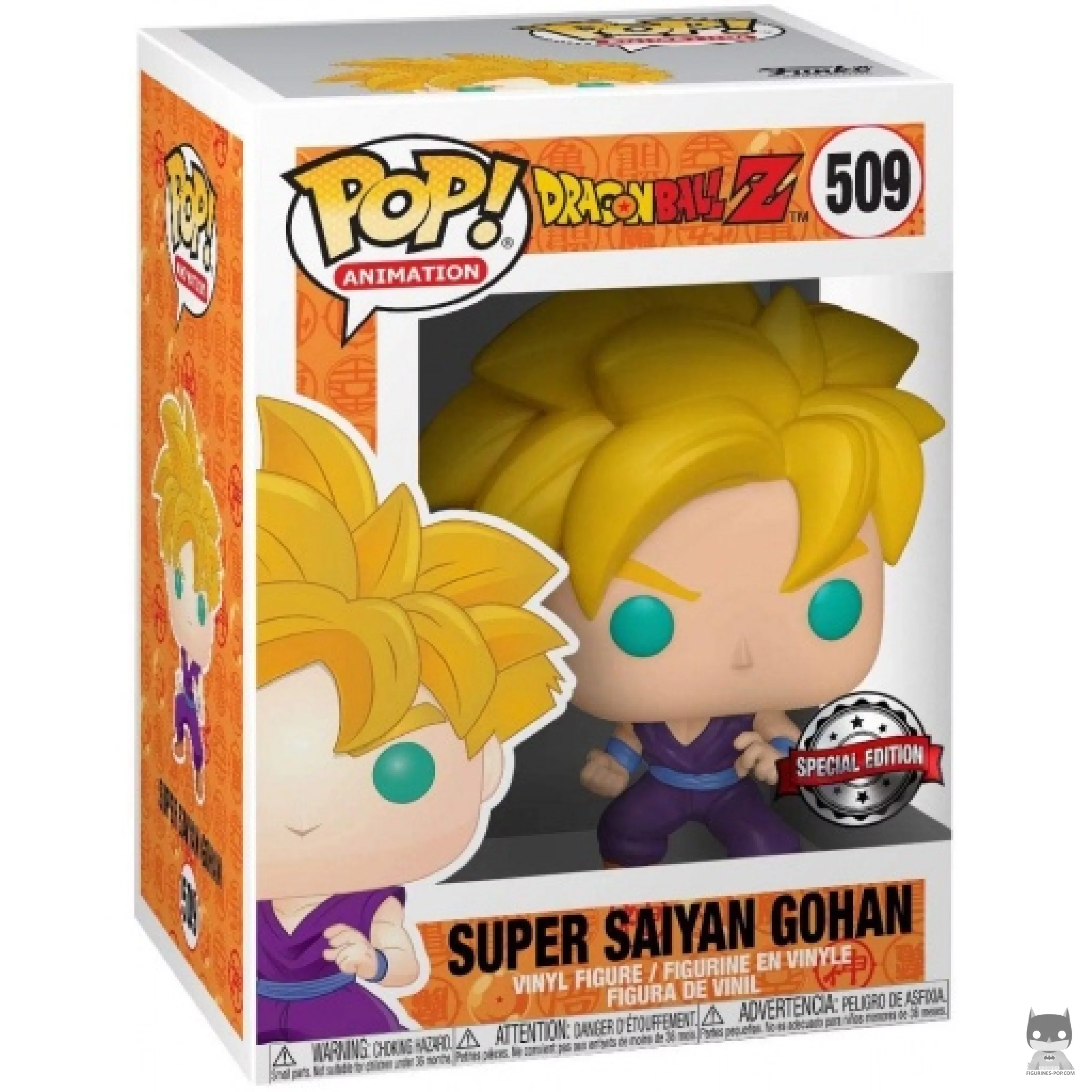 Super Saiyan Gohan Funko Pop! figure in its box