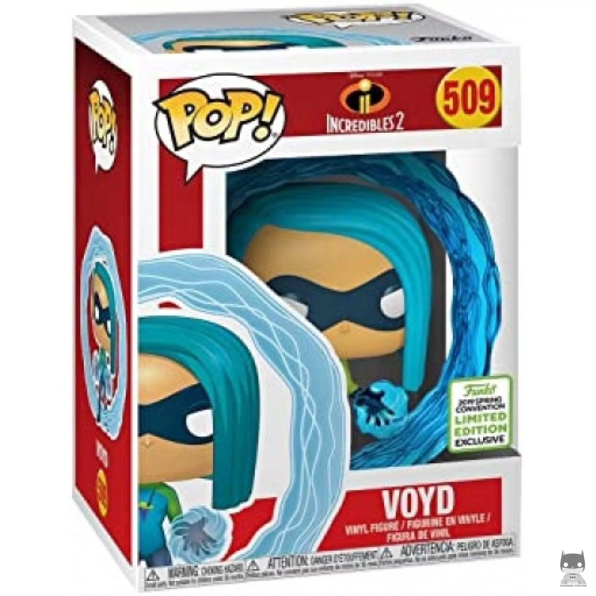 Voyd Funko Pop! figure in its box
