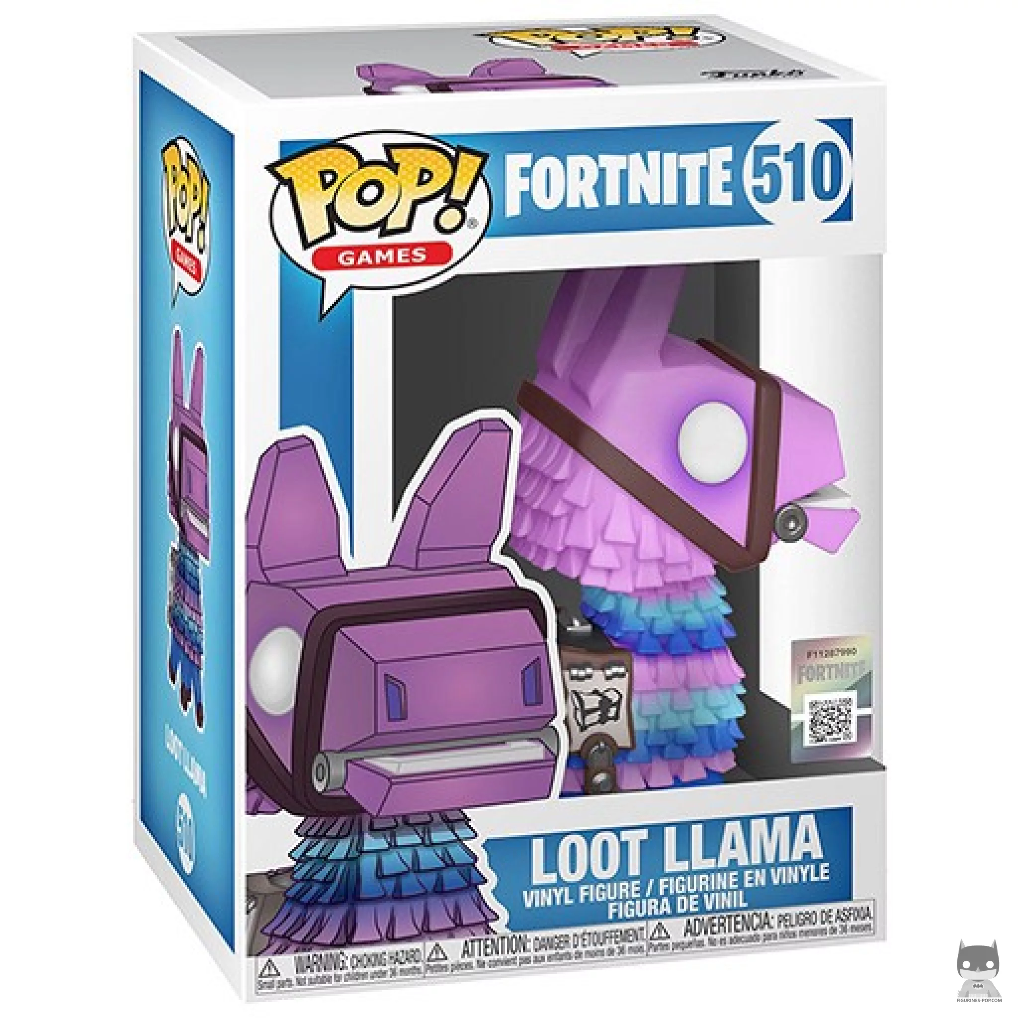 Loot Llama Funko Pop! figure in its box