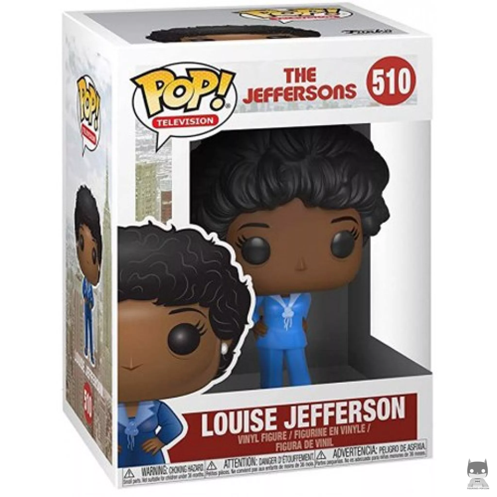Louise Jefferson Funko Pop! figure in its box