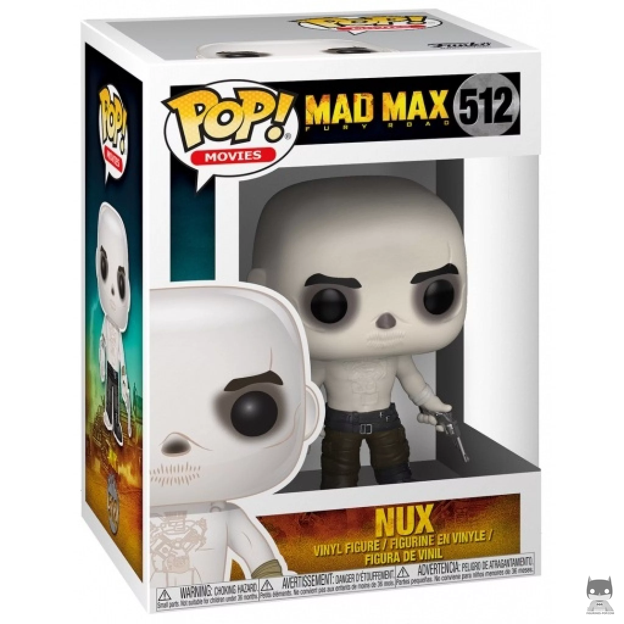 Nux Shirtless Funko Pop! figure in its box