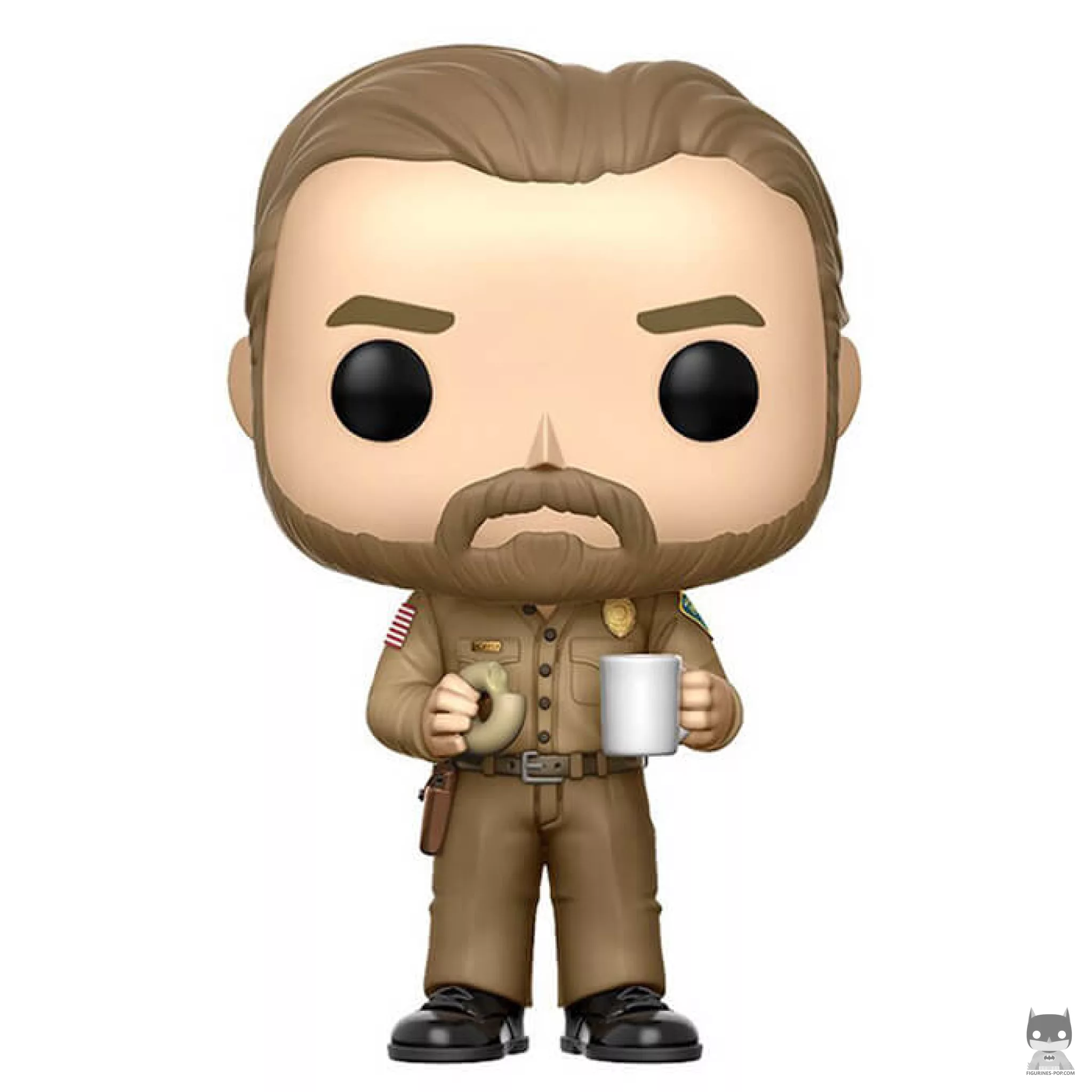 Jim Hopper with donut (Chase) Funko Pop! figure (Stranger Things)