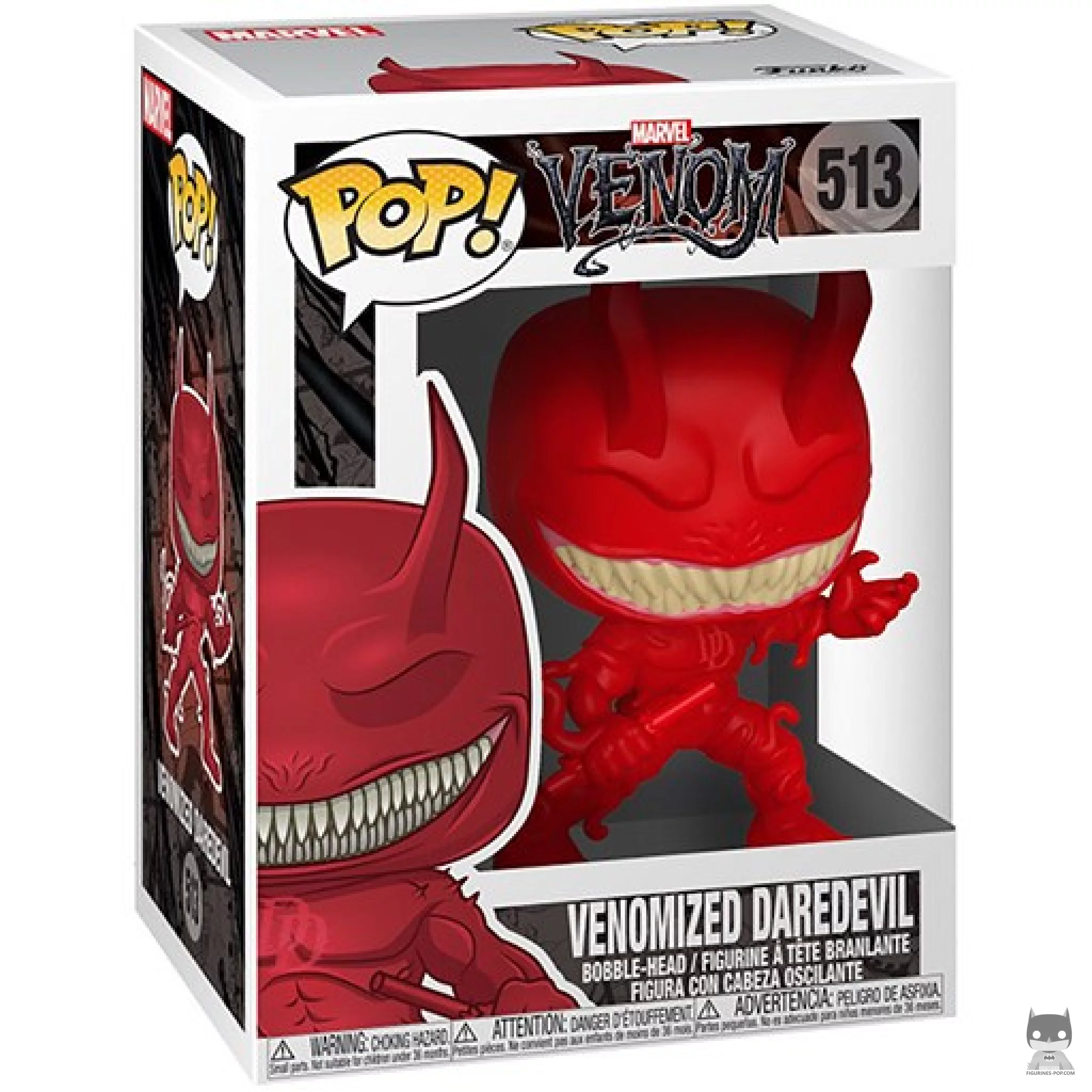 Venomized Daredevil Funko Pop! figure in its box