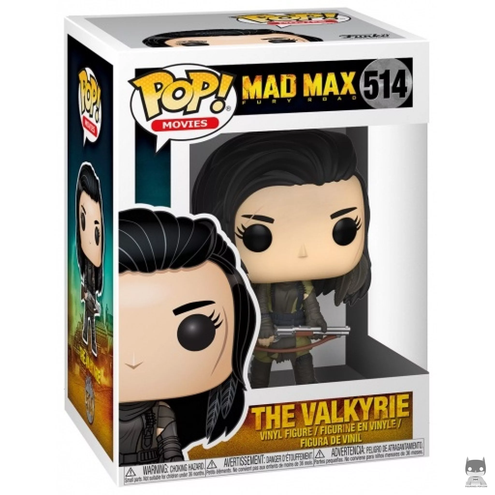 The Valkyrie Funko Pop! figure in its box