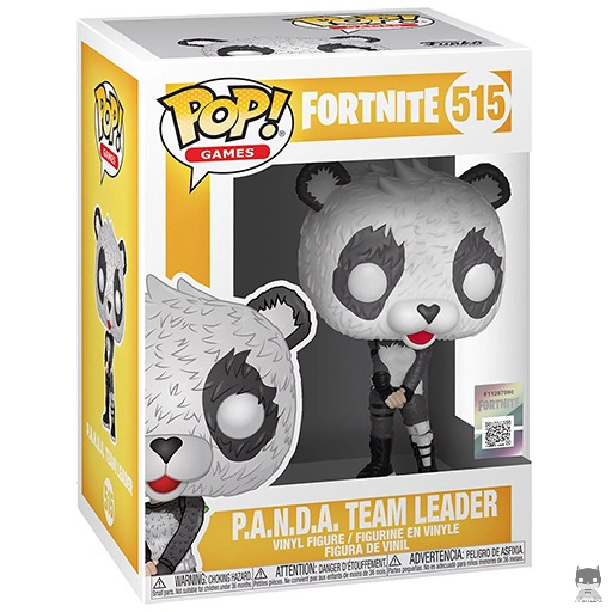 P.A.N.D.A. Team Leader Funko Pop! figure in its box
