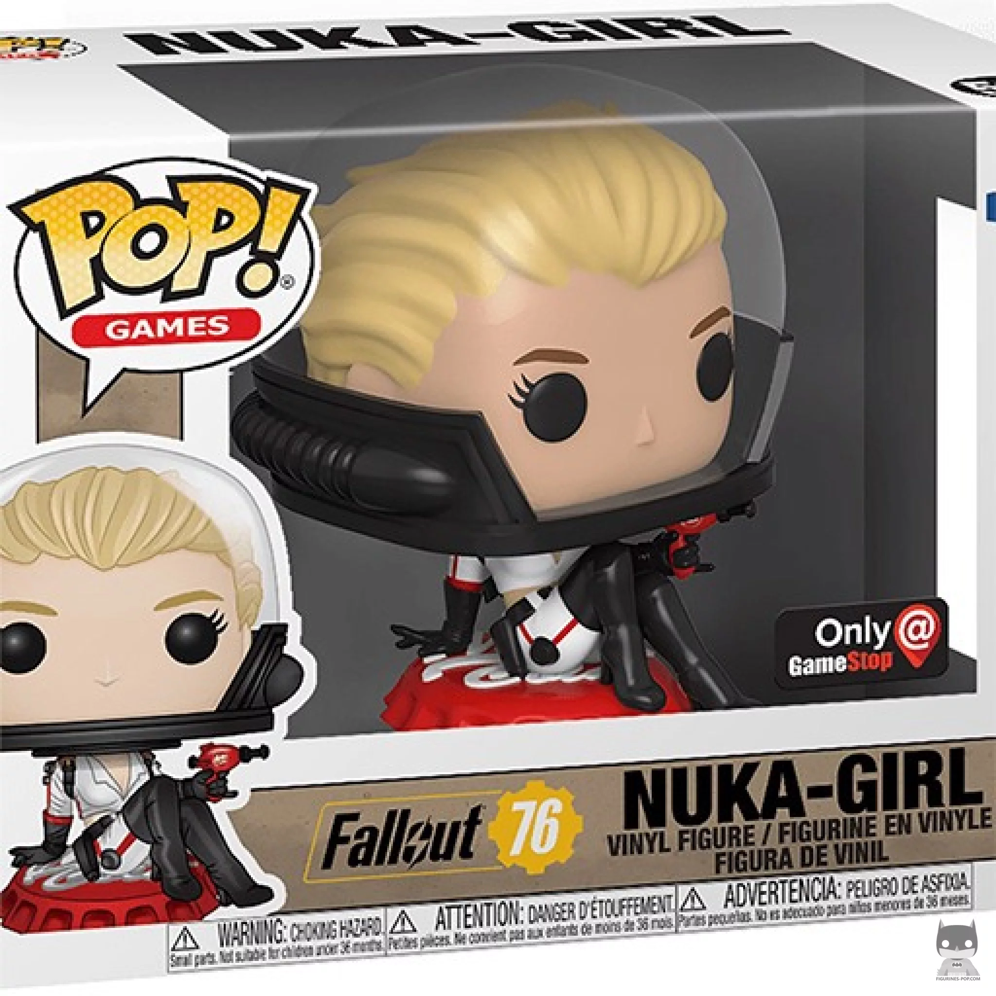 Nuka-Girl Funko Pop! figure in its box