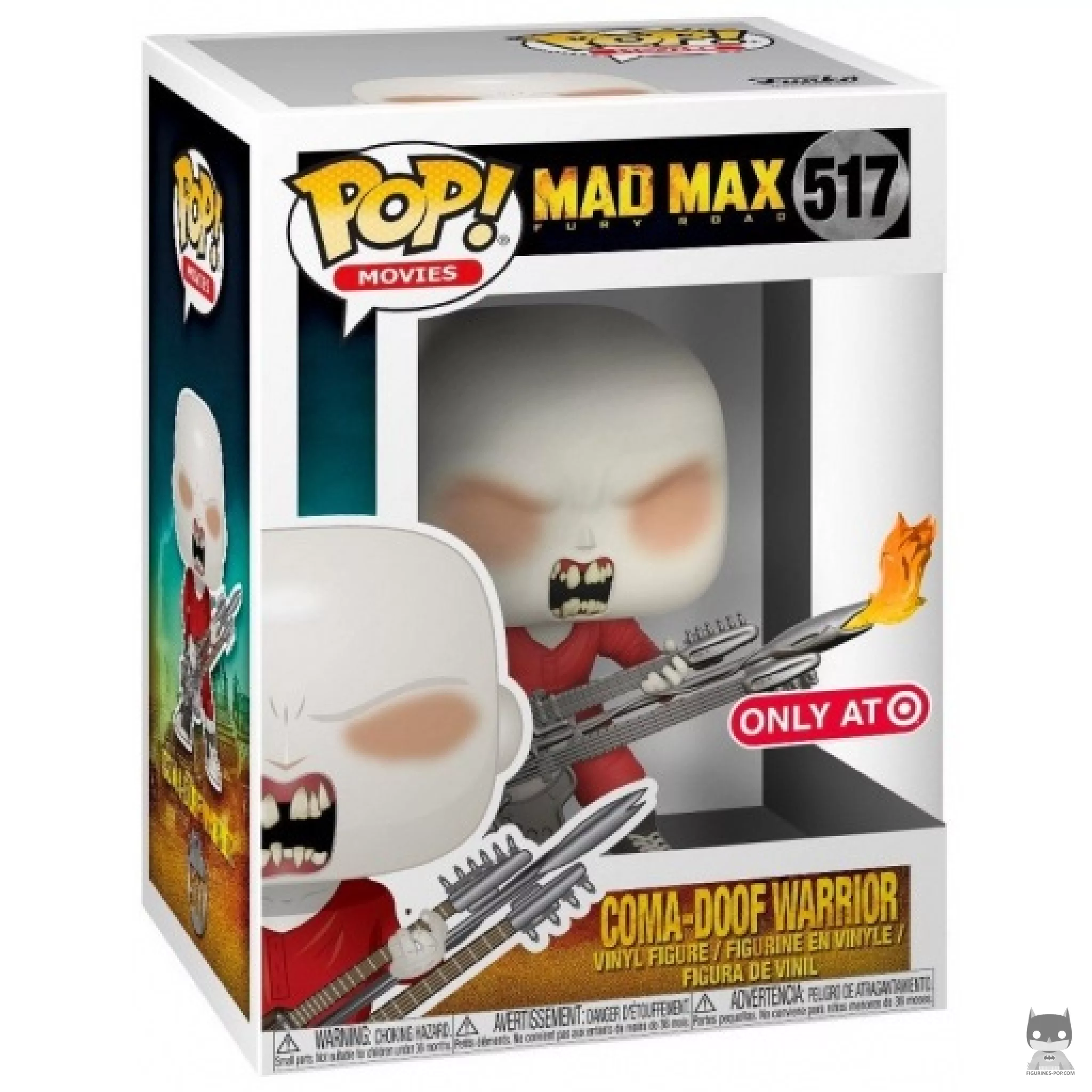 Coma Doof with Guitar Funko Pop! figure in its box