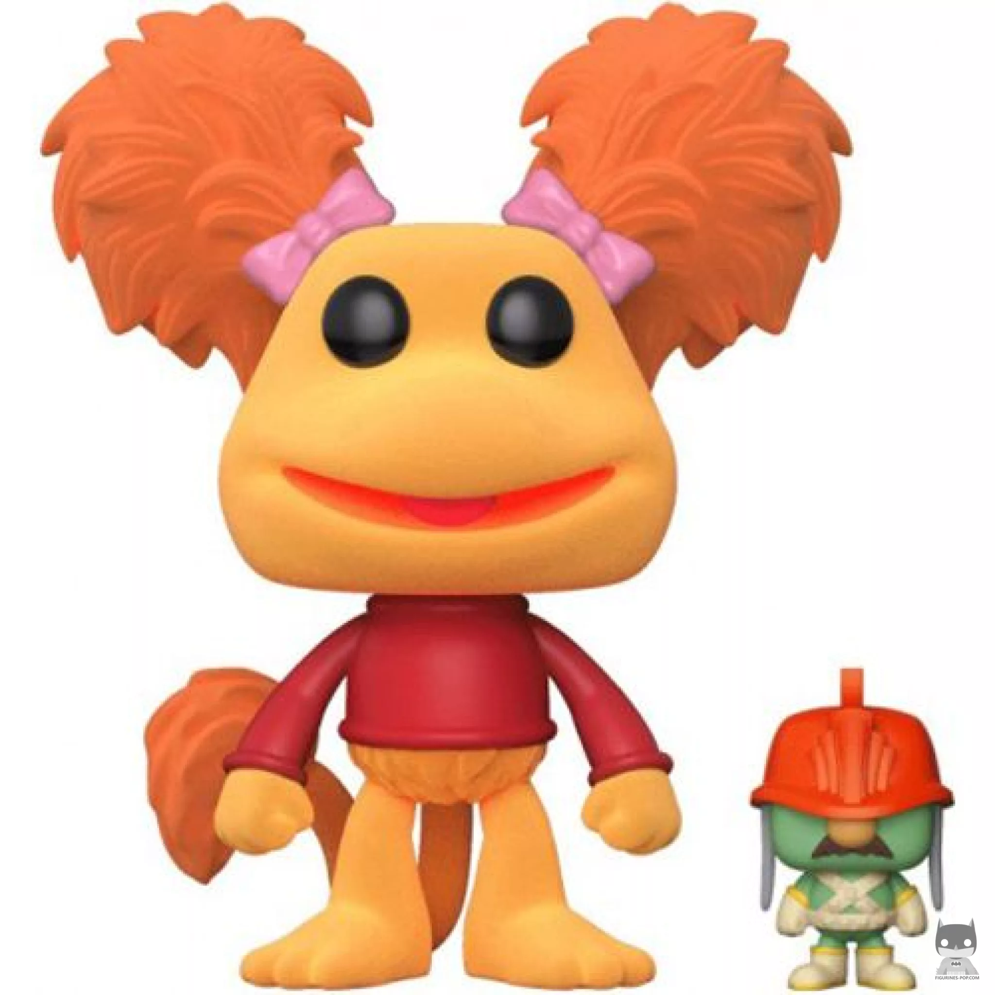 Red (with Doozer) (Flocked) Funko Pop! figure (Fraggle Rock)