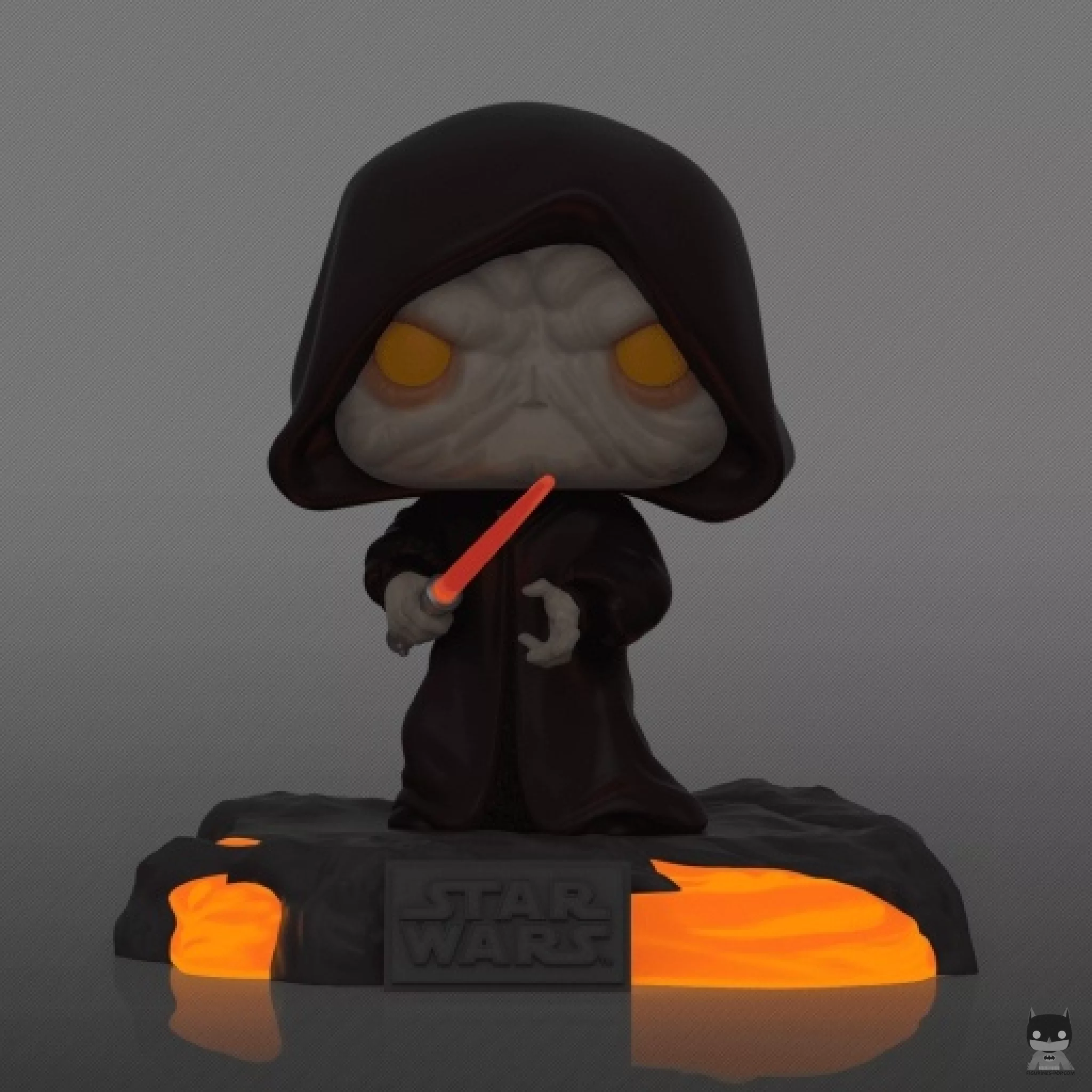 Red Saber Series Volume 1: Darth Sidious (Glow in the Dark) Funko Pop! figure (Star Wars: Episode III, Revenge of the Sith)