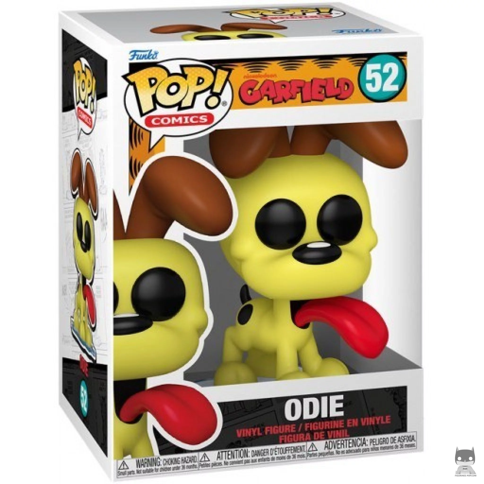 Odie Funko Pop! figure in its box