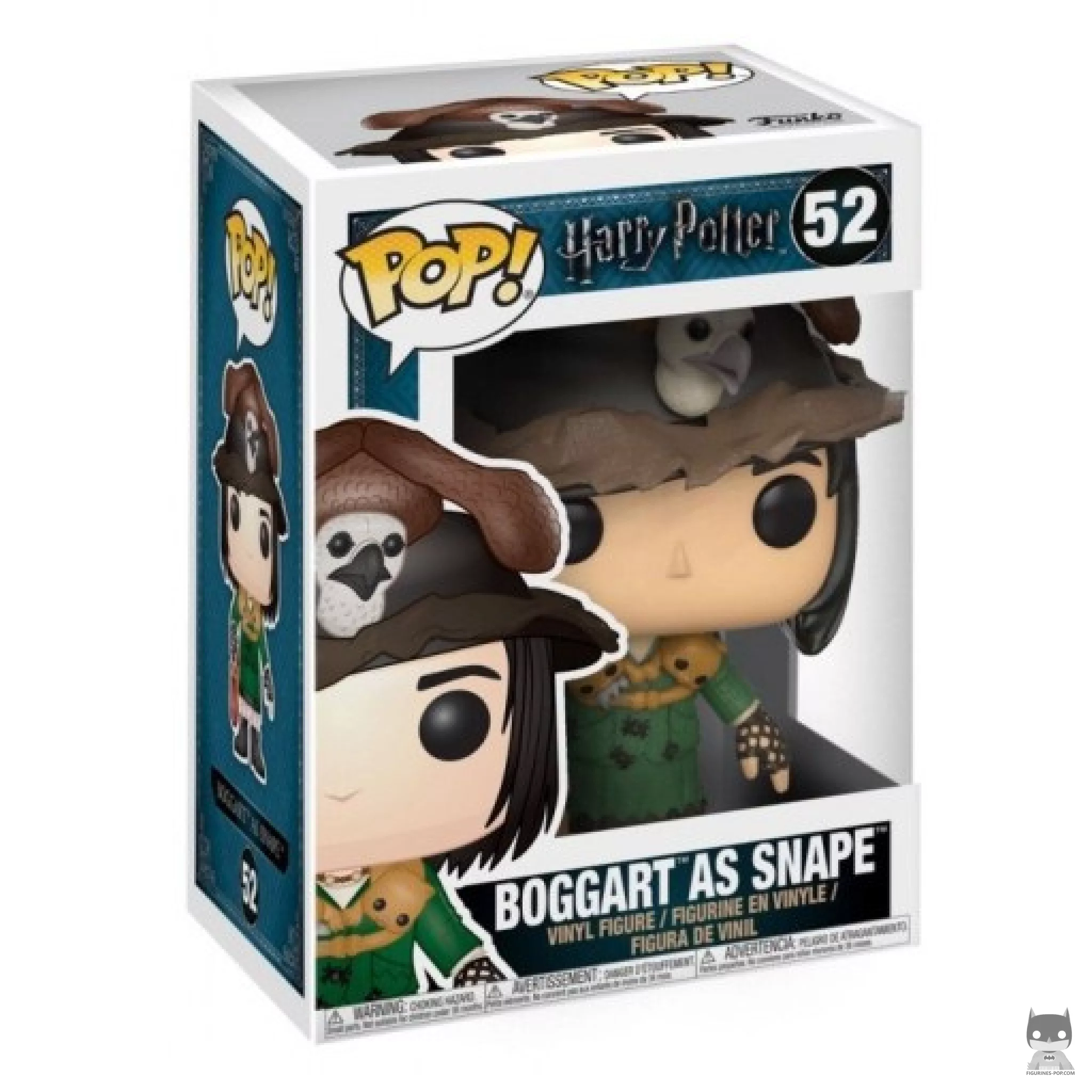 Boggart as Snape Funko Pop! figure in its box