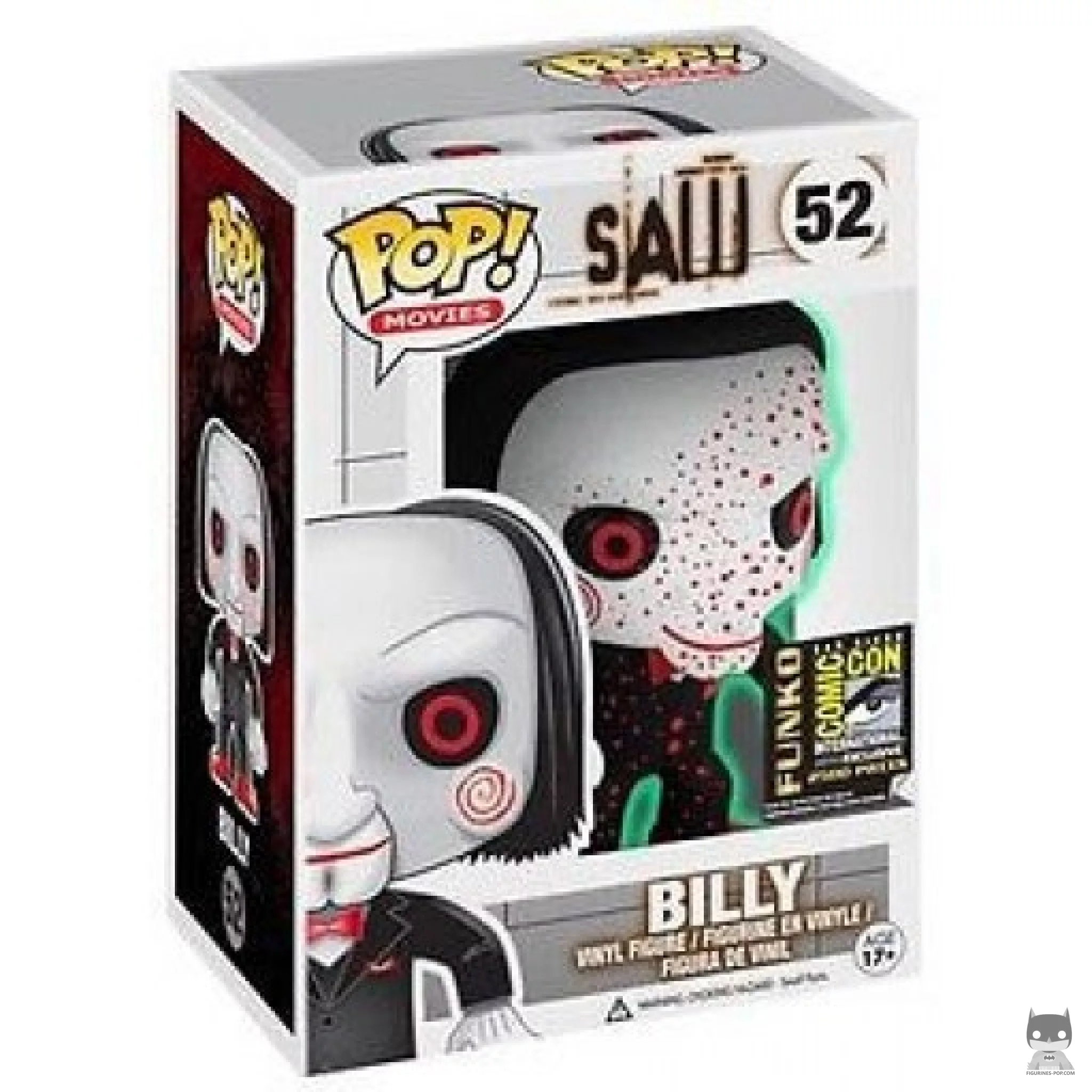 Billy the Puppet (Bloody) Funko Pop! figure in its box