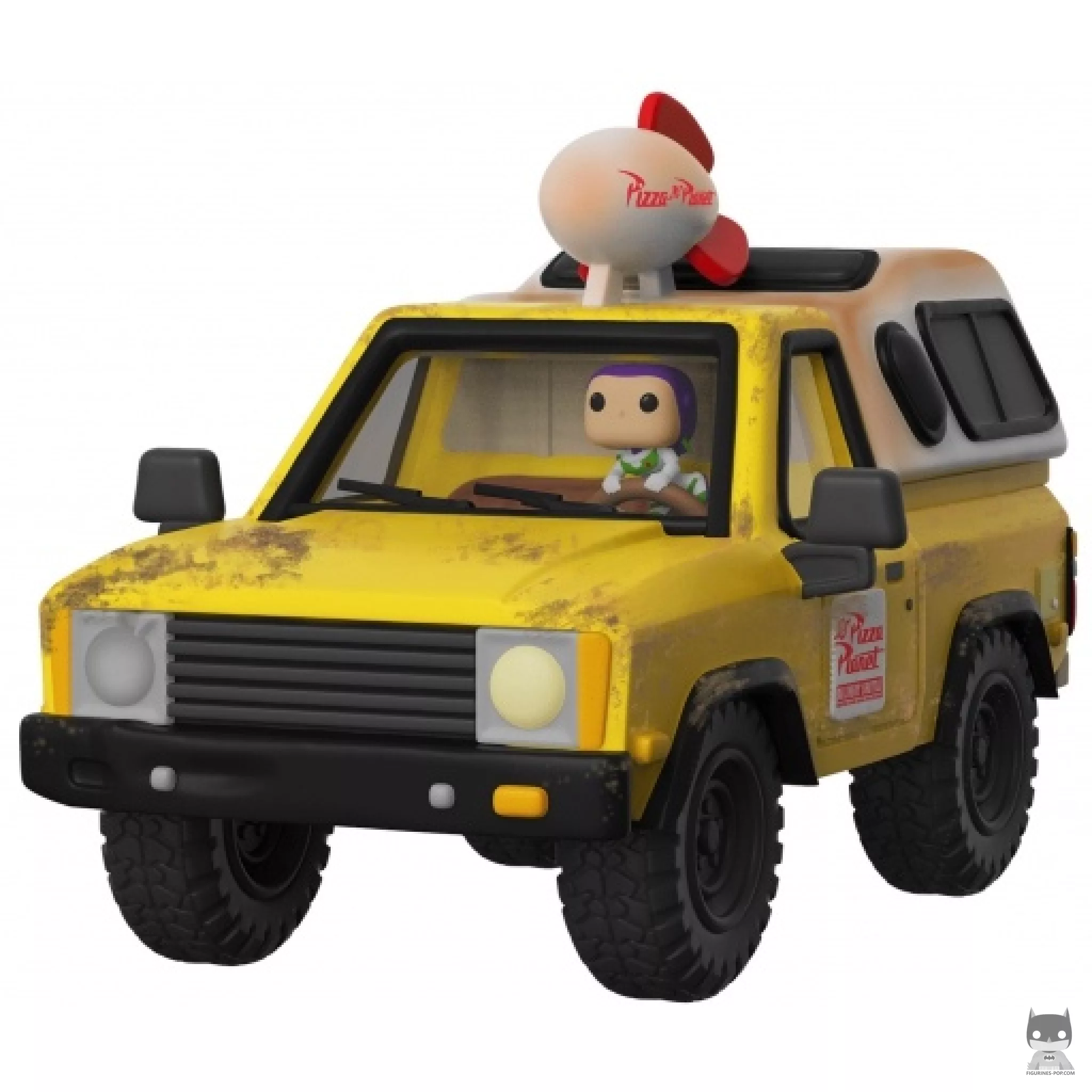 Pizza Planet Truck with Buzz Lightyear Funko Pop! figure (Toy Story)