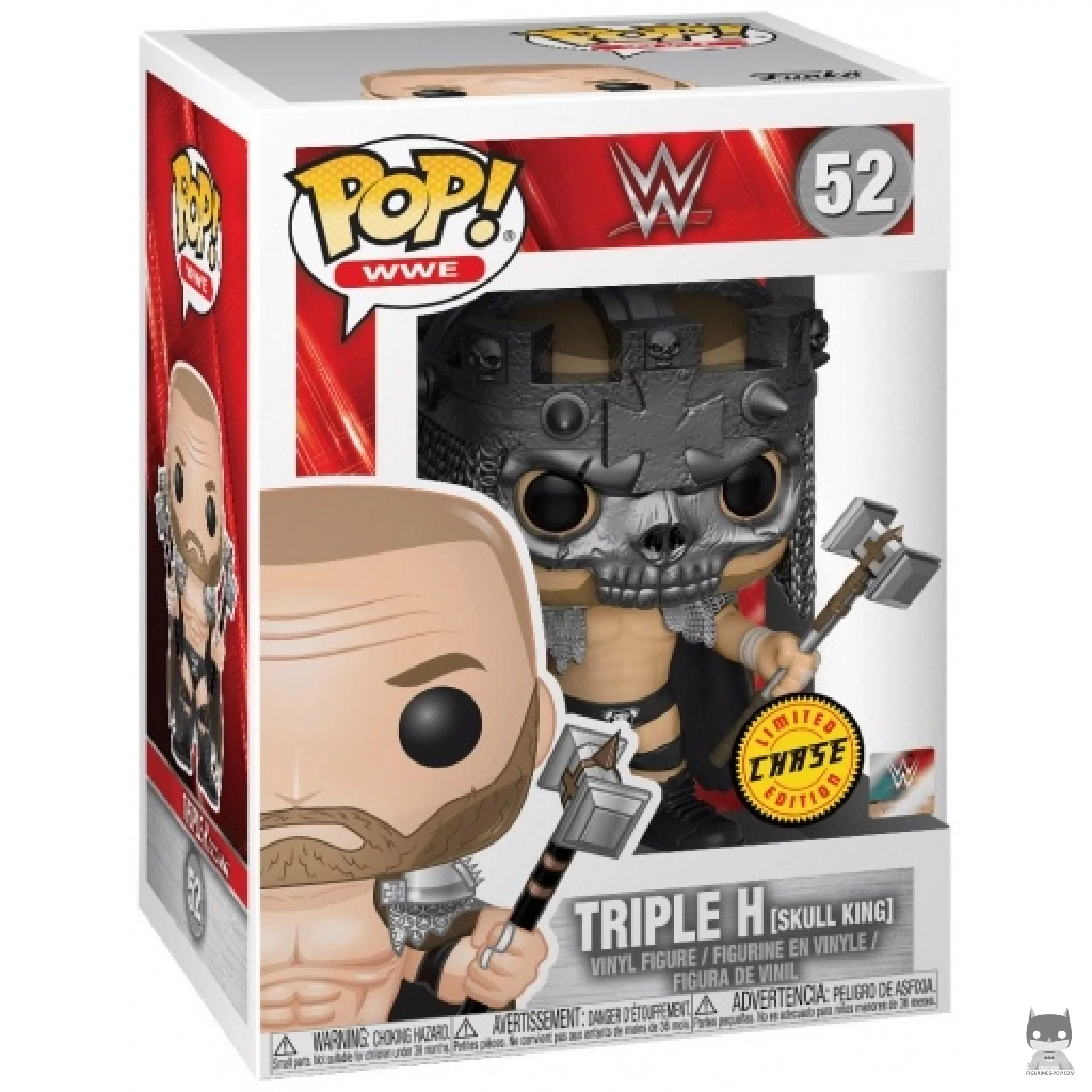 Triple H (with Mask) (Chase) Funko Pop! figure in its box