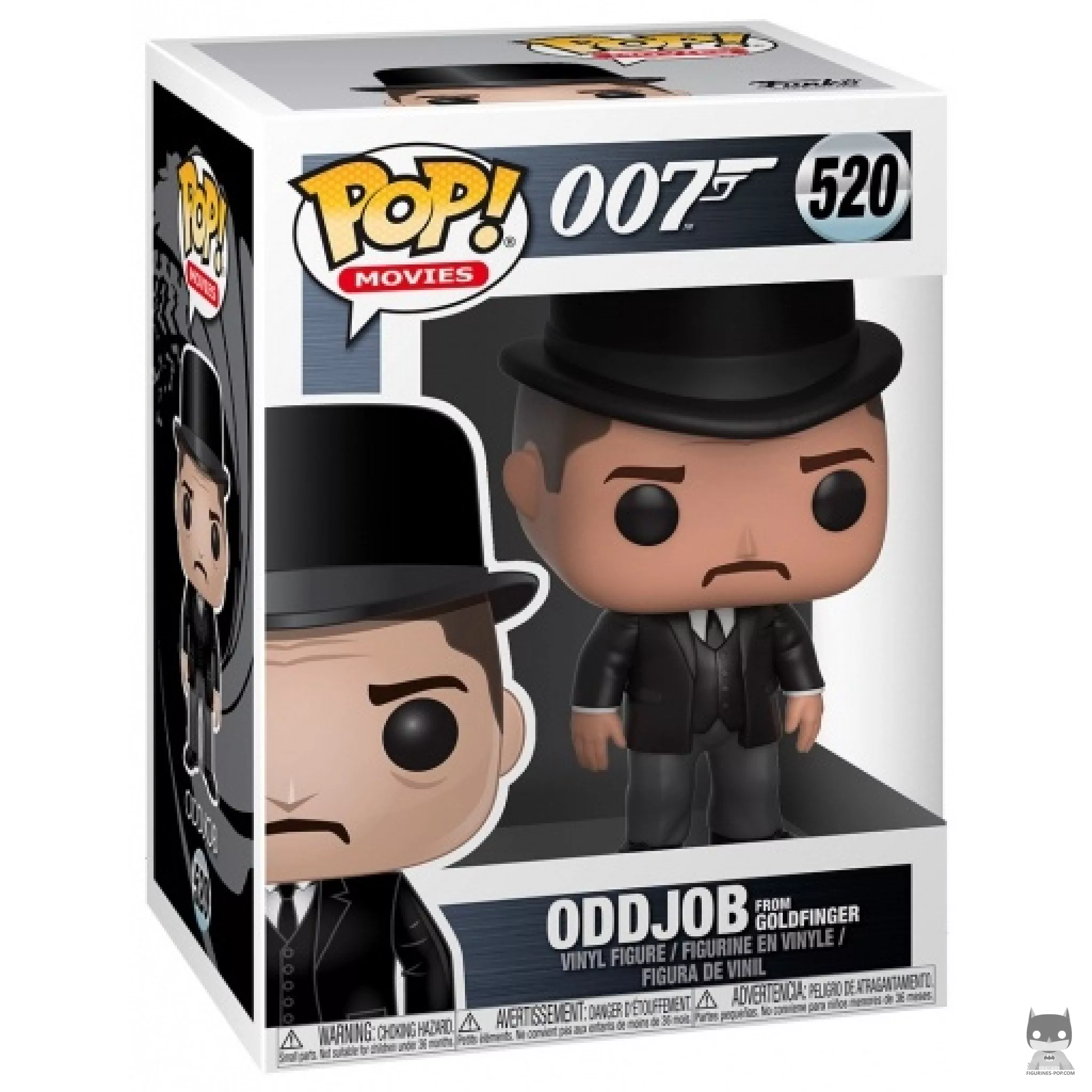 Oddjob (Goldfinger) Funko Pop! figure in its box