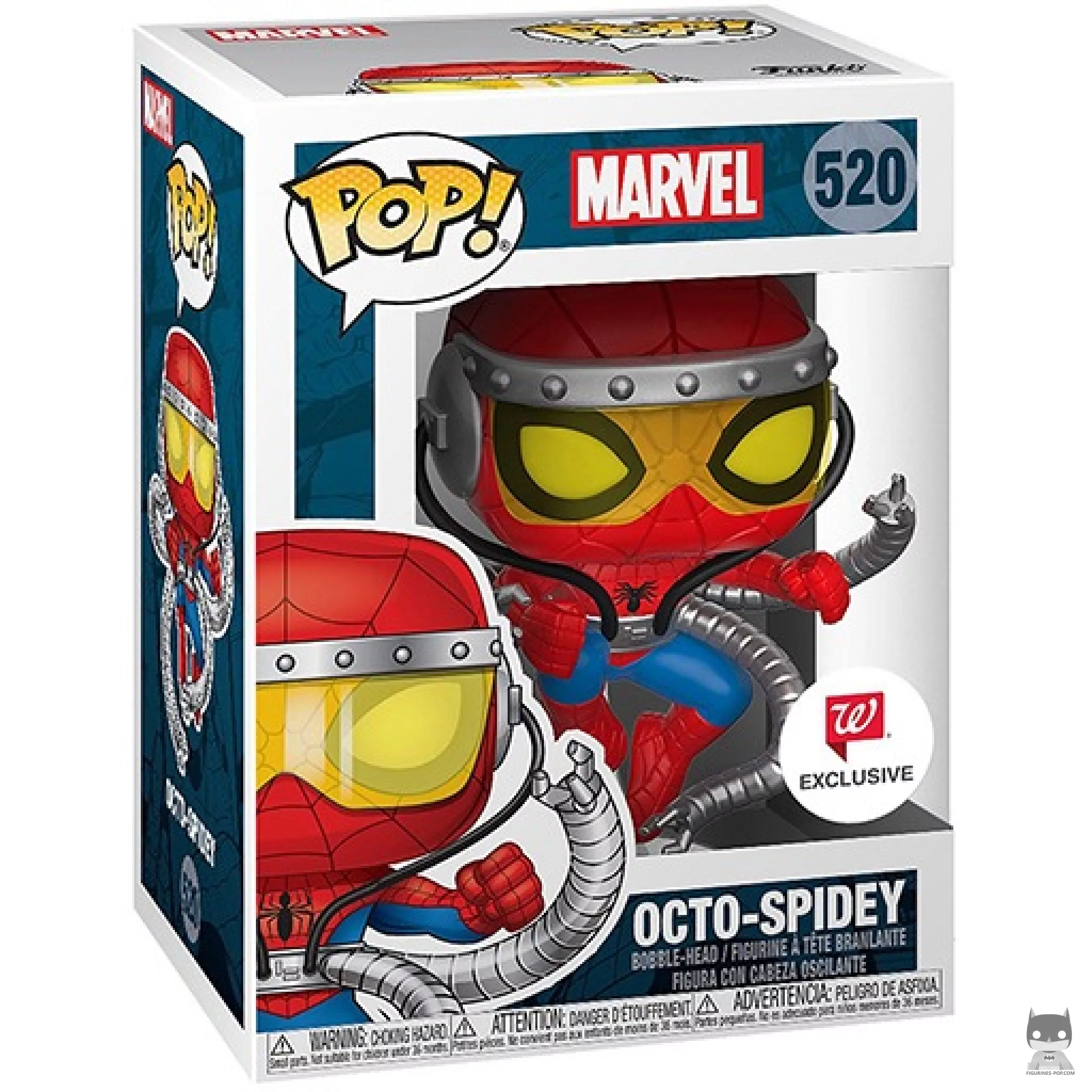 Octo-Spidey Funko Pop! figure in its box