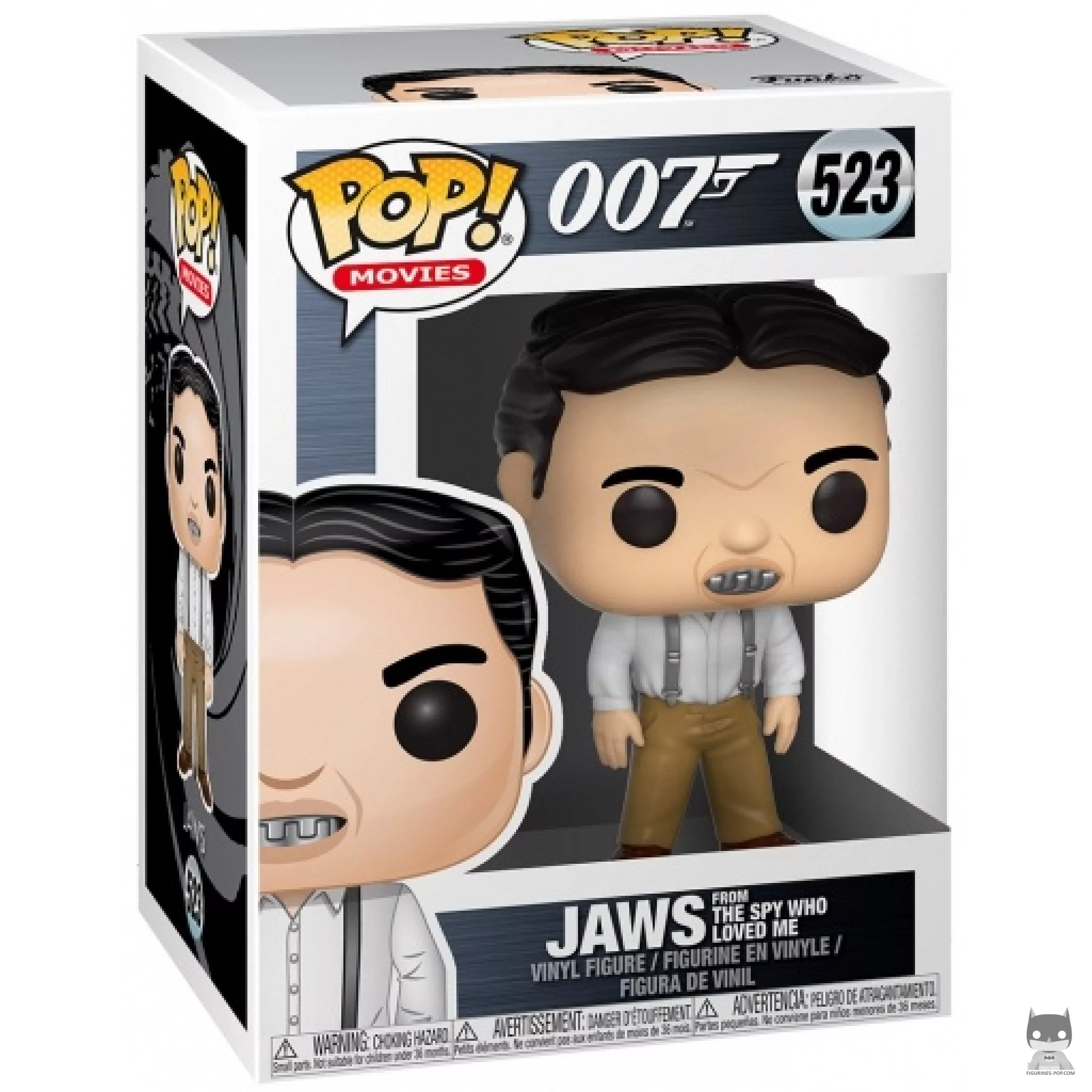 Jaws (The Spy Who Loved Me) Funko Pop! figure in its box